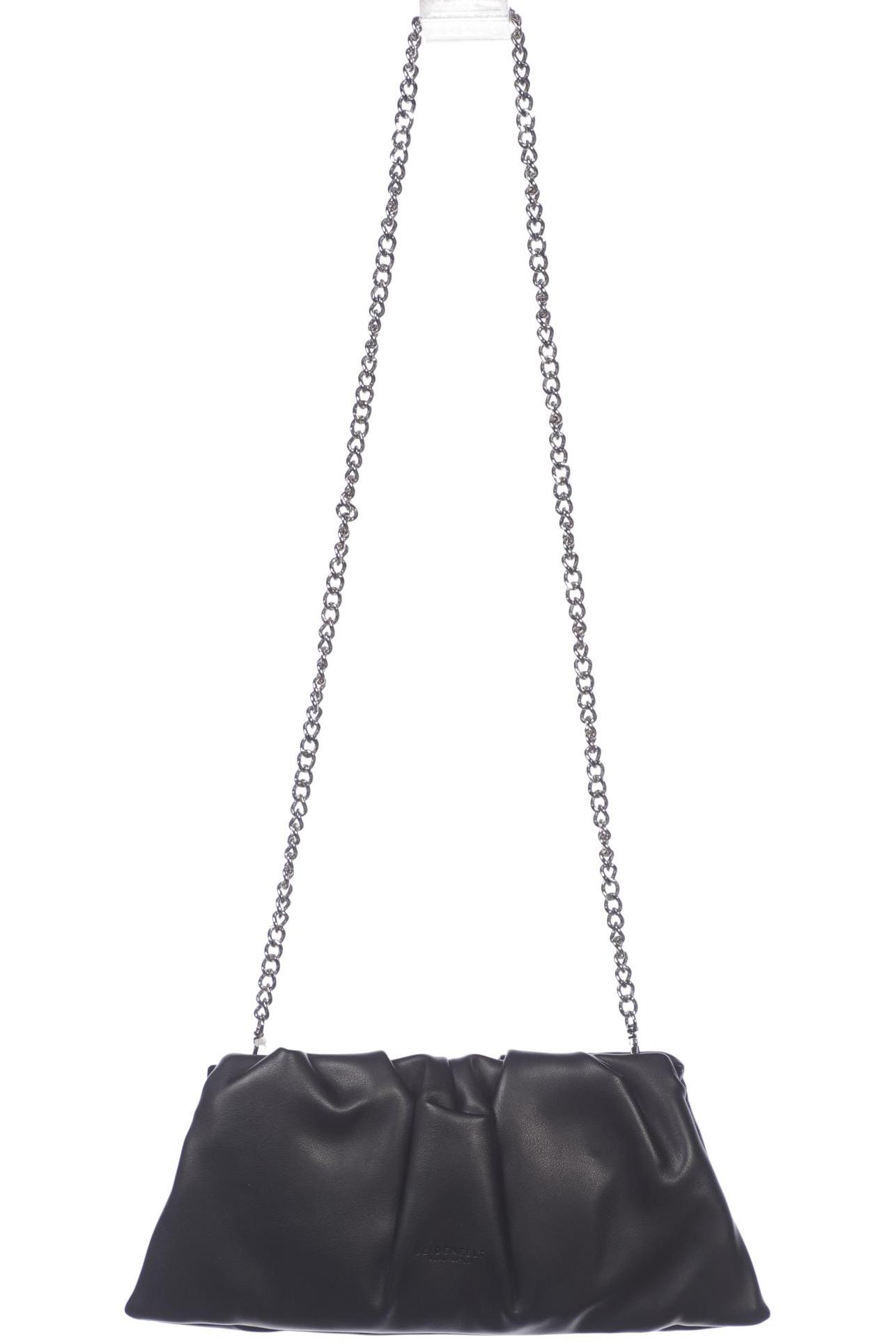 

Seidenfelt Damen Handtasche, schwarz, Gr.