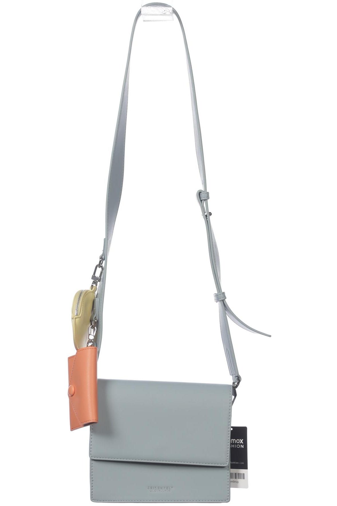 

Seidenfelt Damen Handtasche, hellblau, Gr.