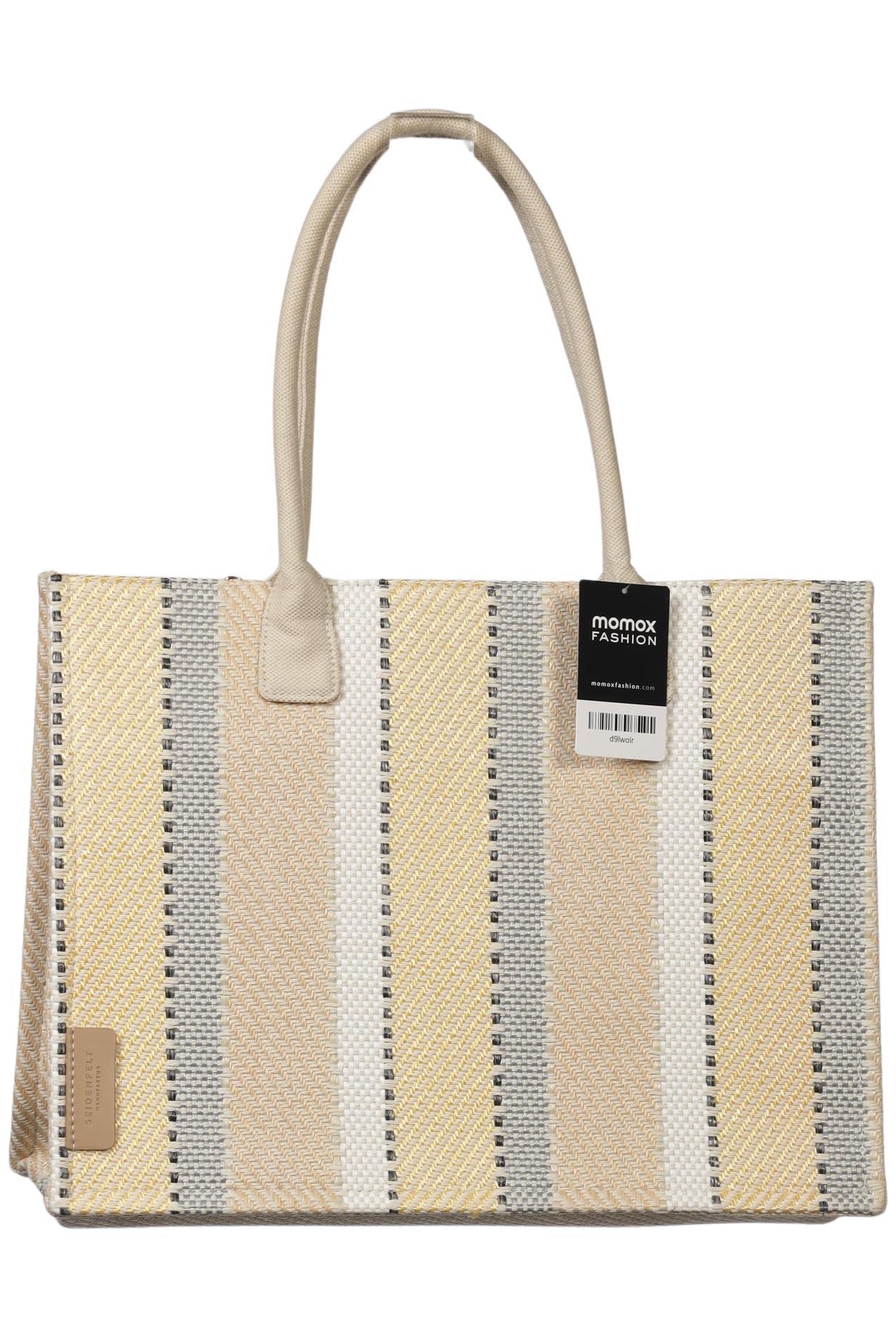 

Seidenfelt Damen Handtasche, beige, Gr.
