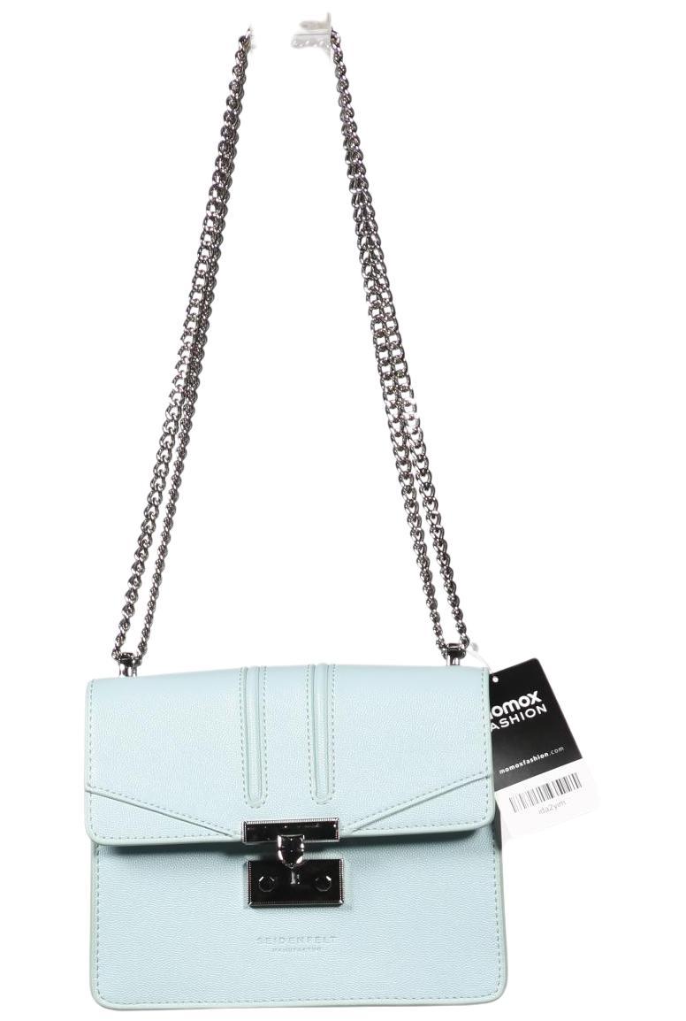 

Seidenfelt Damen Handtasche, hellblau, Gr.