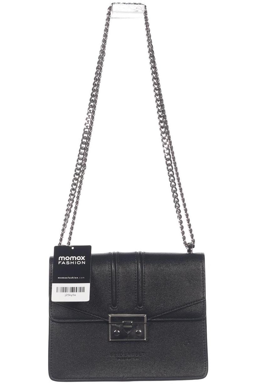 

Seidenfelt Damen Handtasche, schwarz, Gr.