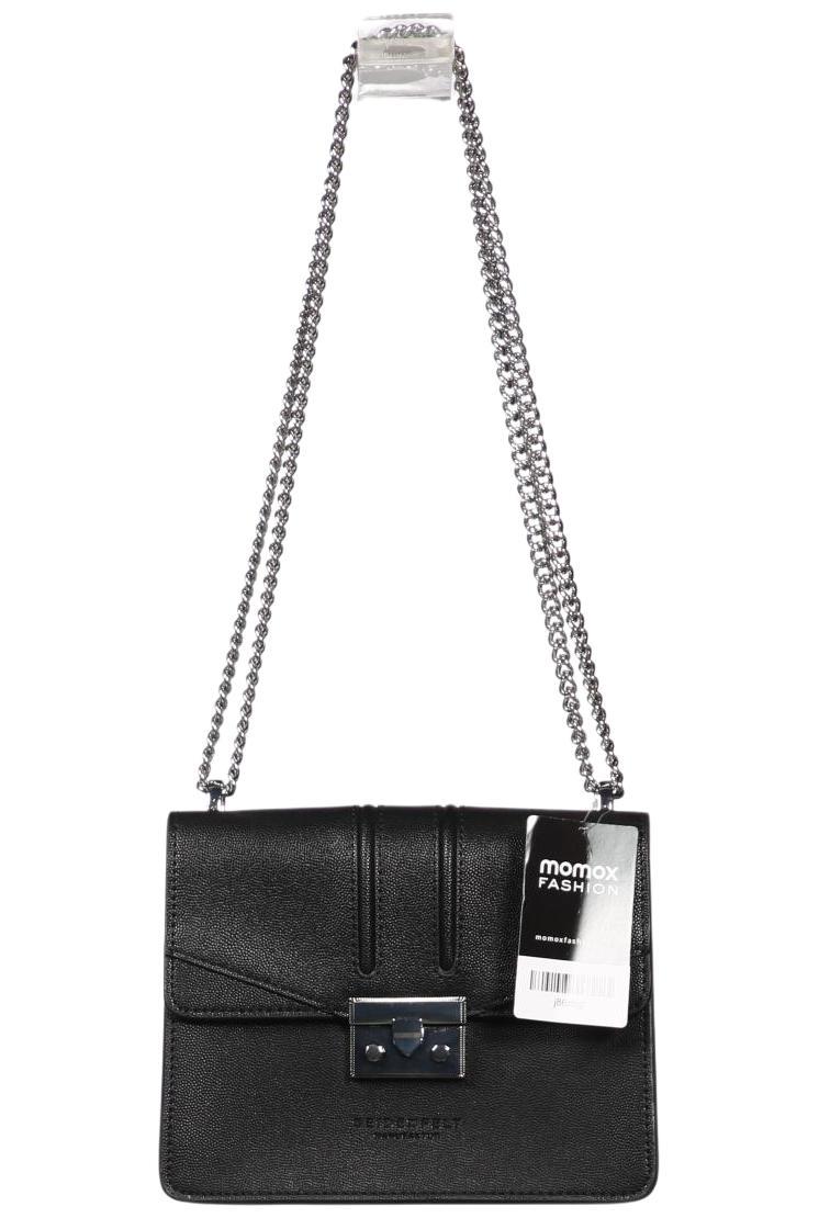 

Seidenfelt Damen Handtasche, schwarz, Gr.