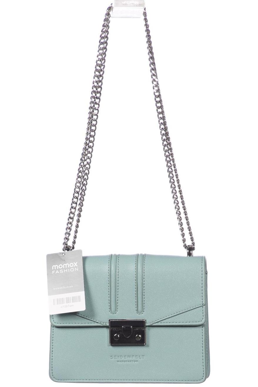 

Seidenfelt Damen Handtasche, türkis, Gr.