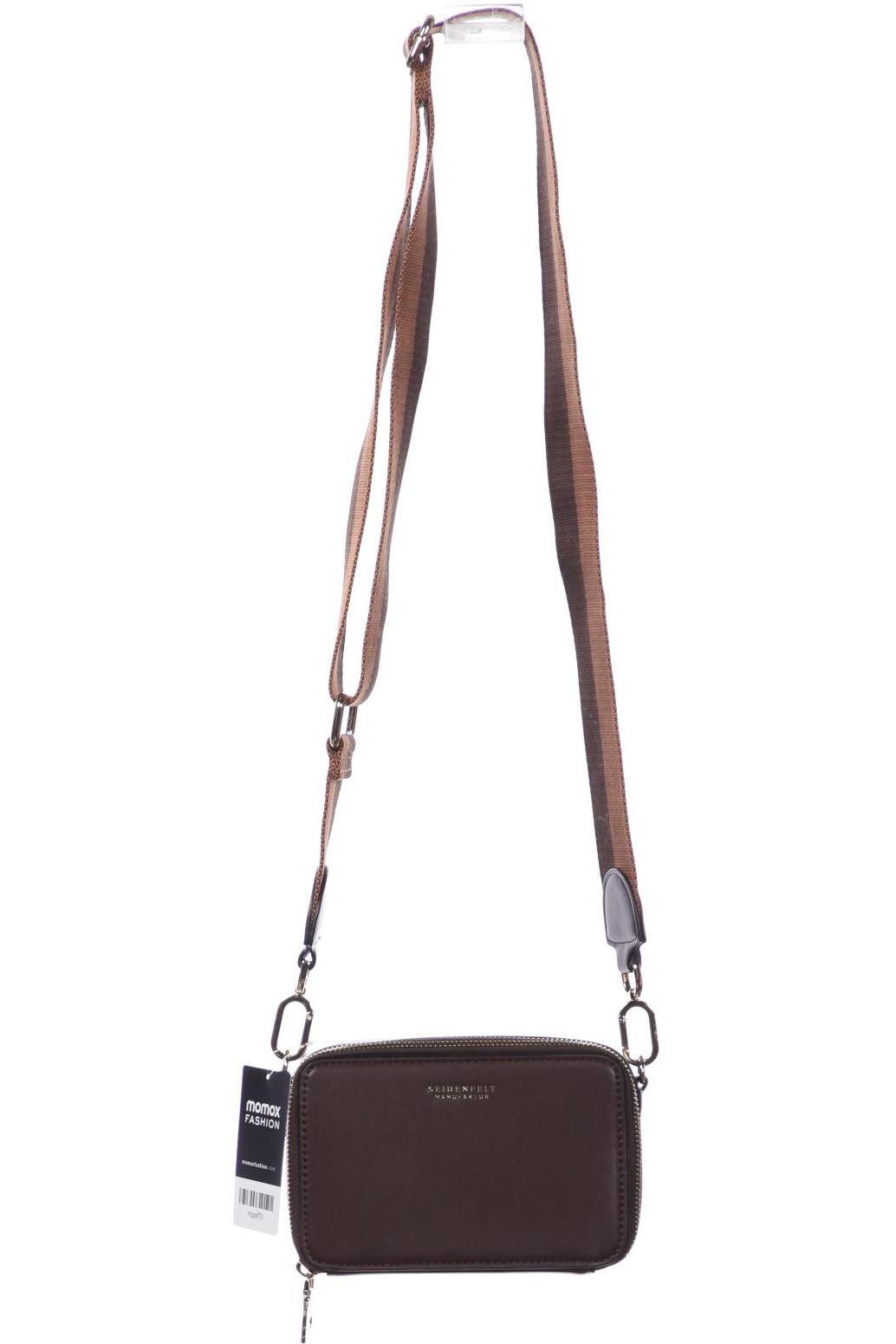

Seidenfelt Damen Handtasche, braun, Gr.