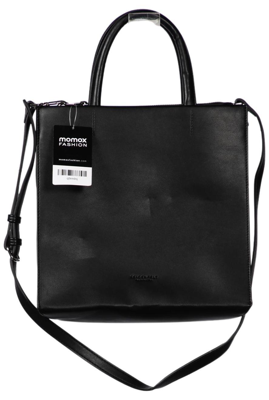 

Seidenfelt Damen Handtasche, schwarz, Gr.