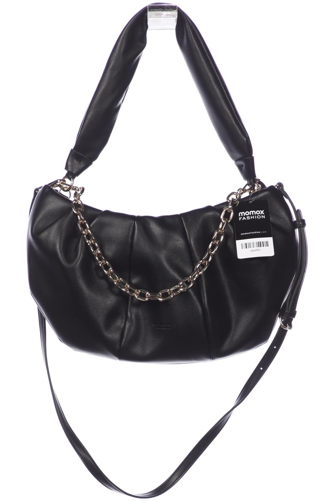 

Seidenfelt Damen Handtasche, schwarz, Gr.