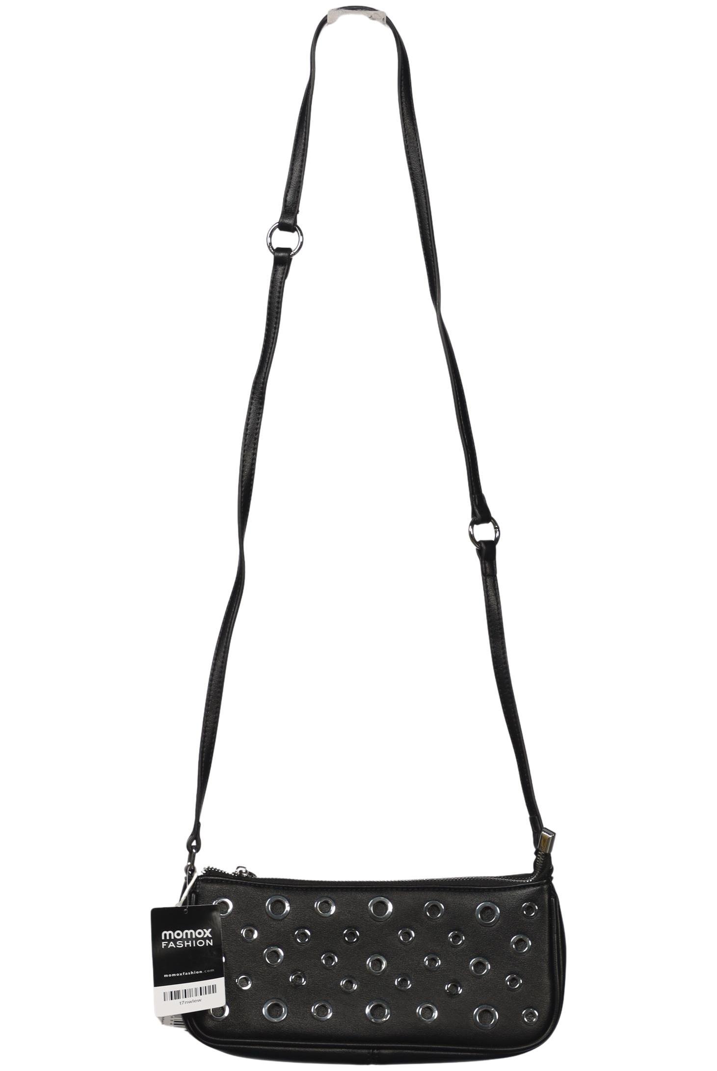 

Seidenfelt Damen Handtasche, schwarz, Gr.