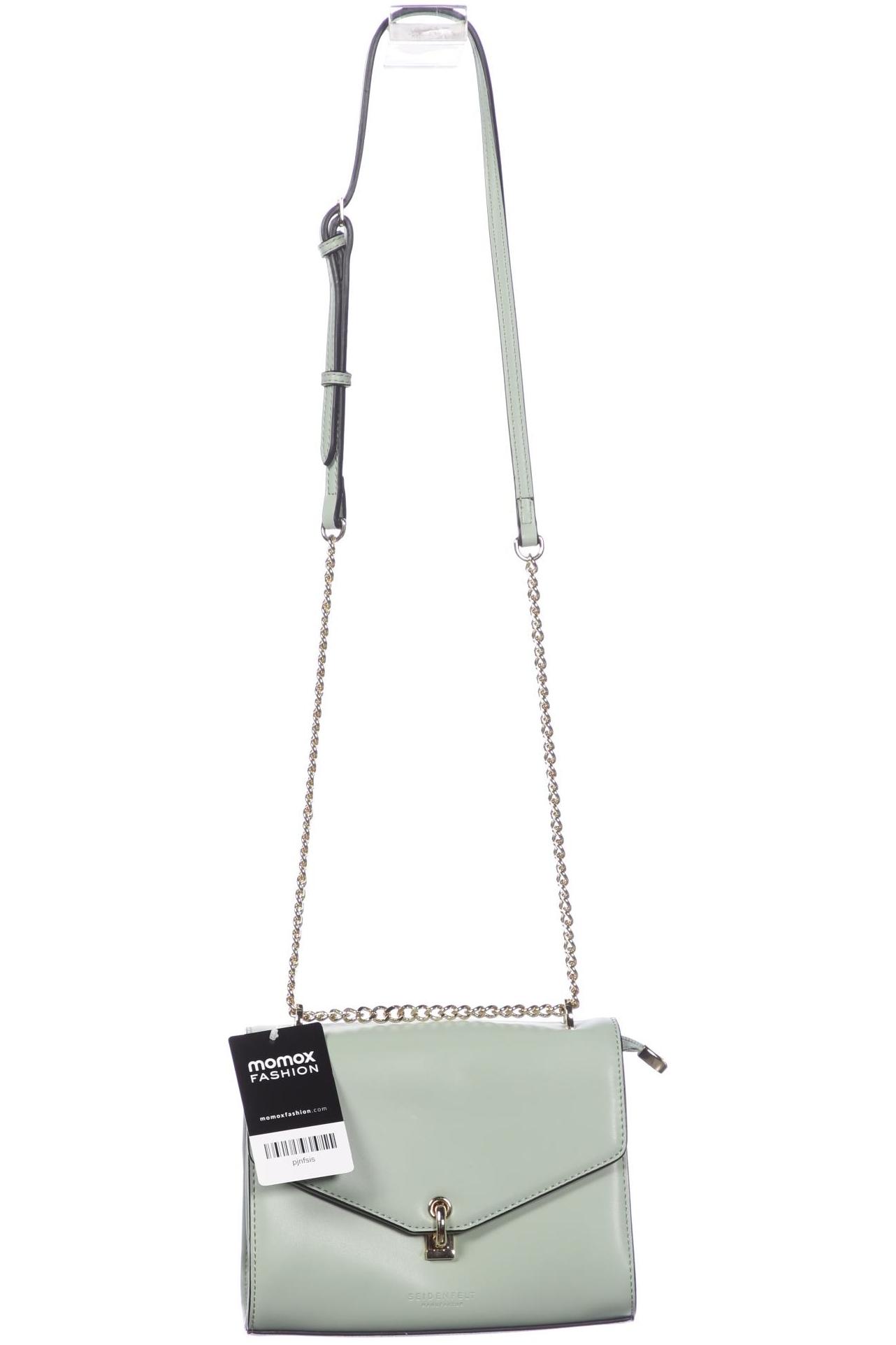 

Seidenfelt Damen Handtasche, hellgrün, Gr.
