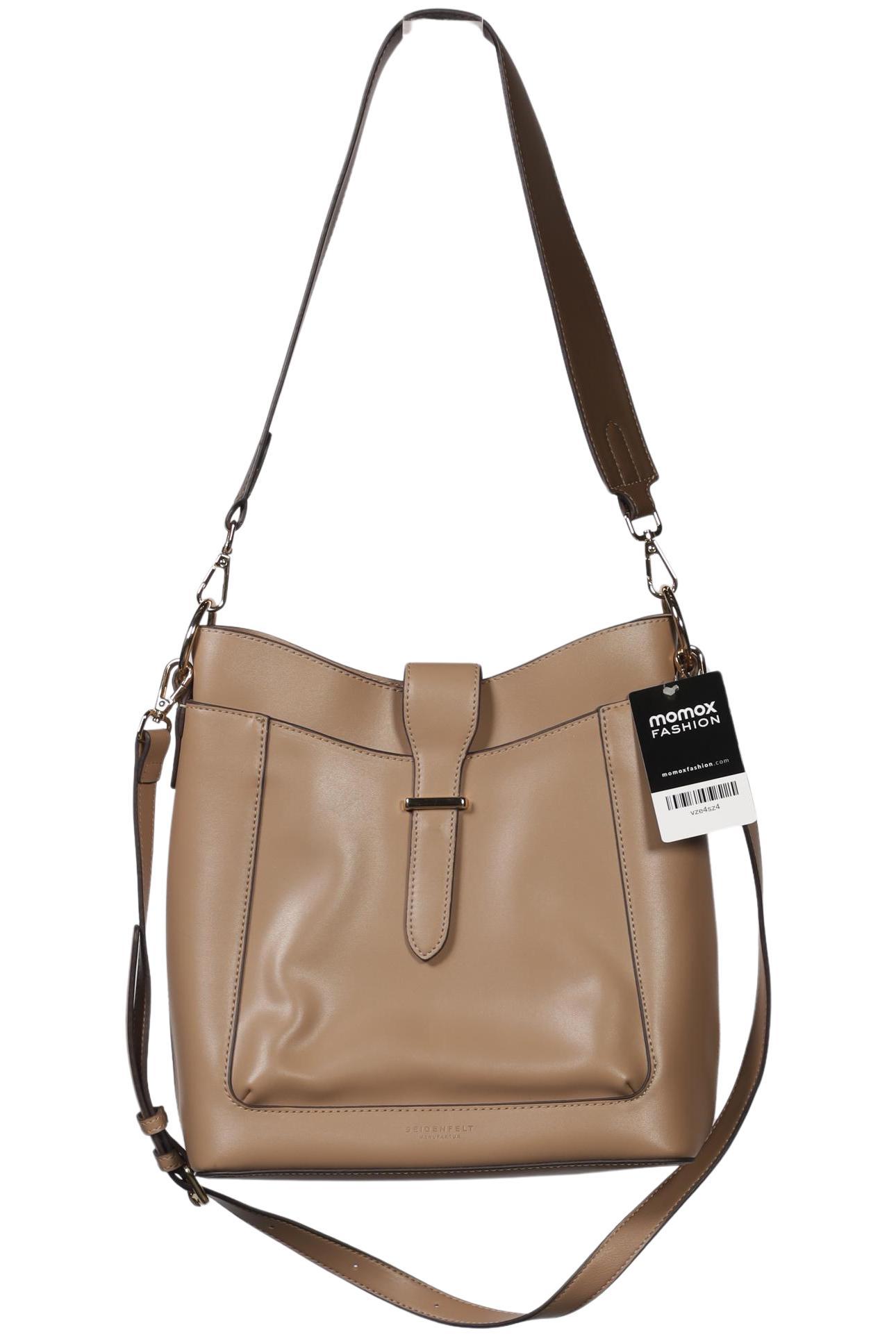 

Seidenfelt Damen Handtasche, beige, Gr.