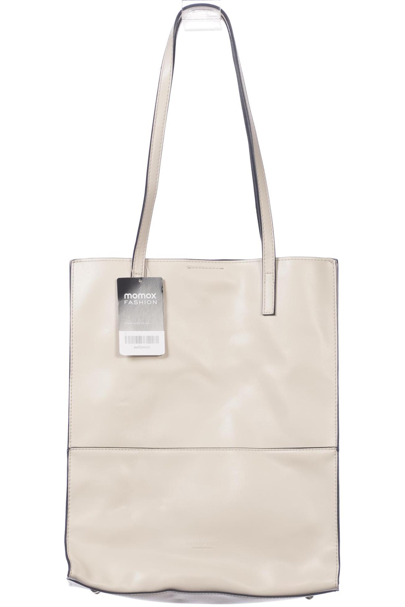 

Seidenfelt Damen Handtasche, cremeweiß, Gr.