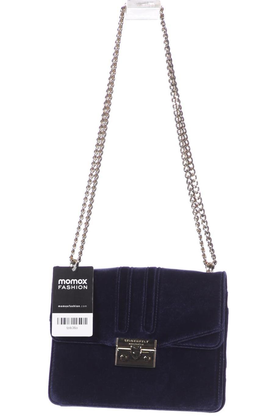 

Seidenfelt Damen Handtasche, marineblau, Gr.