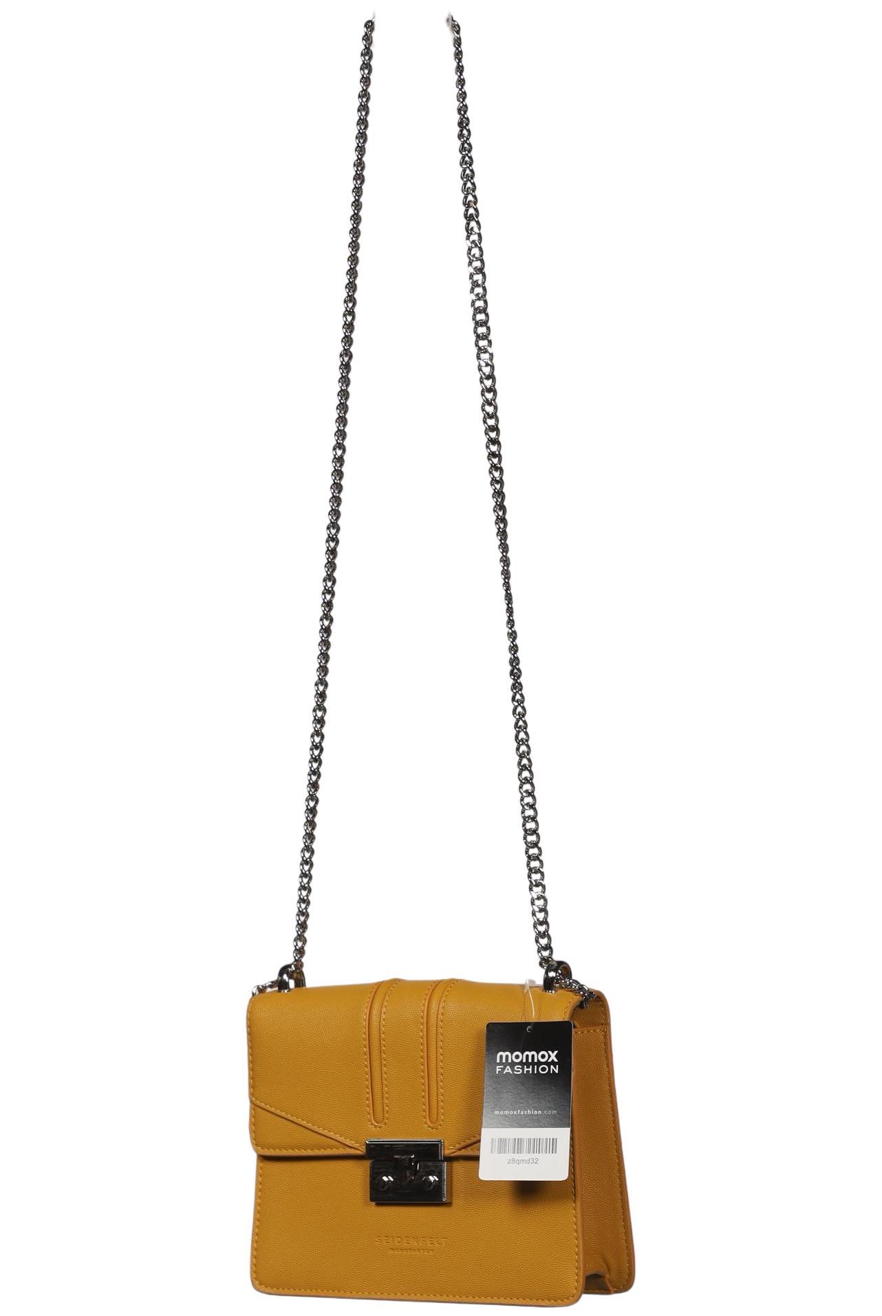 

Seidenfelt Damen Handtasche, gelb, Gr.