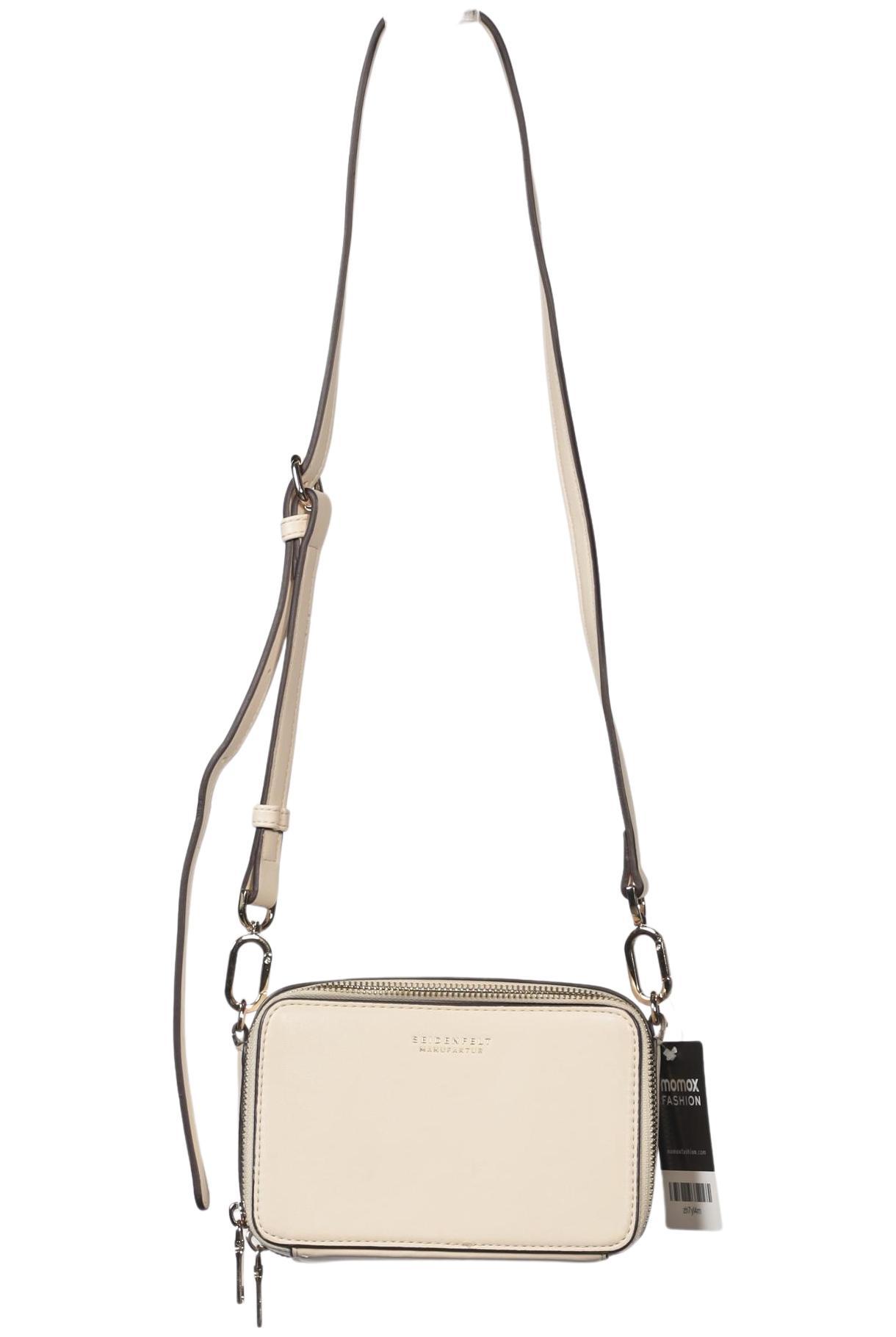 

Seidenfelt Damen Handtasche, cremeweiß, Gr.