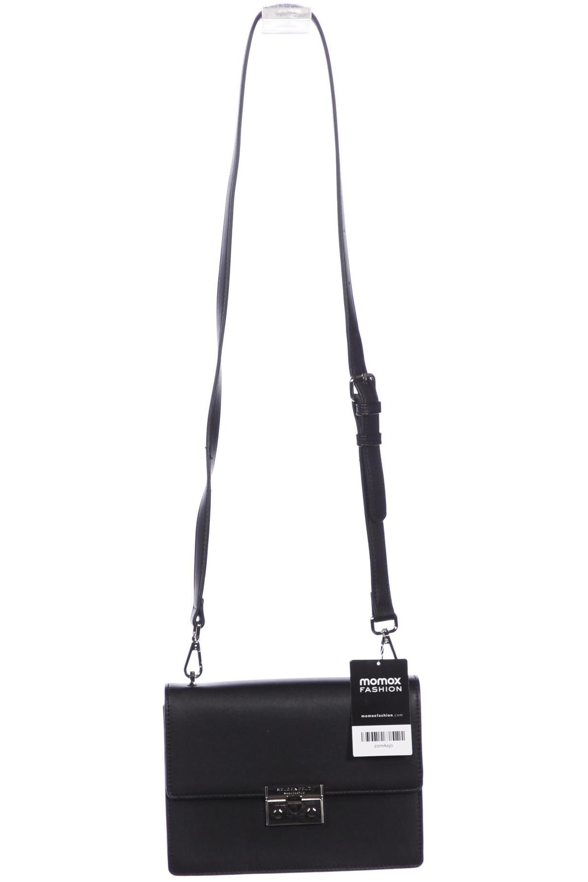 

Seidenfelt Damen Handtasche, schwarz, Gr.