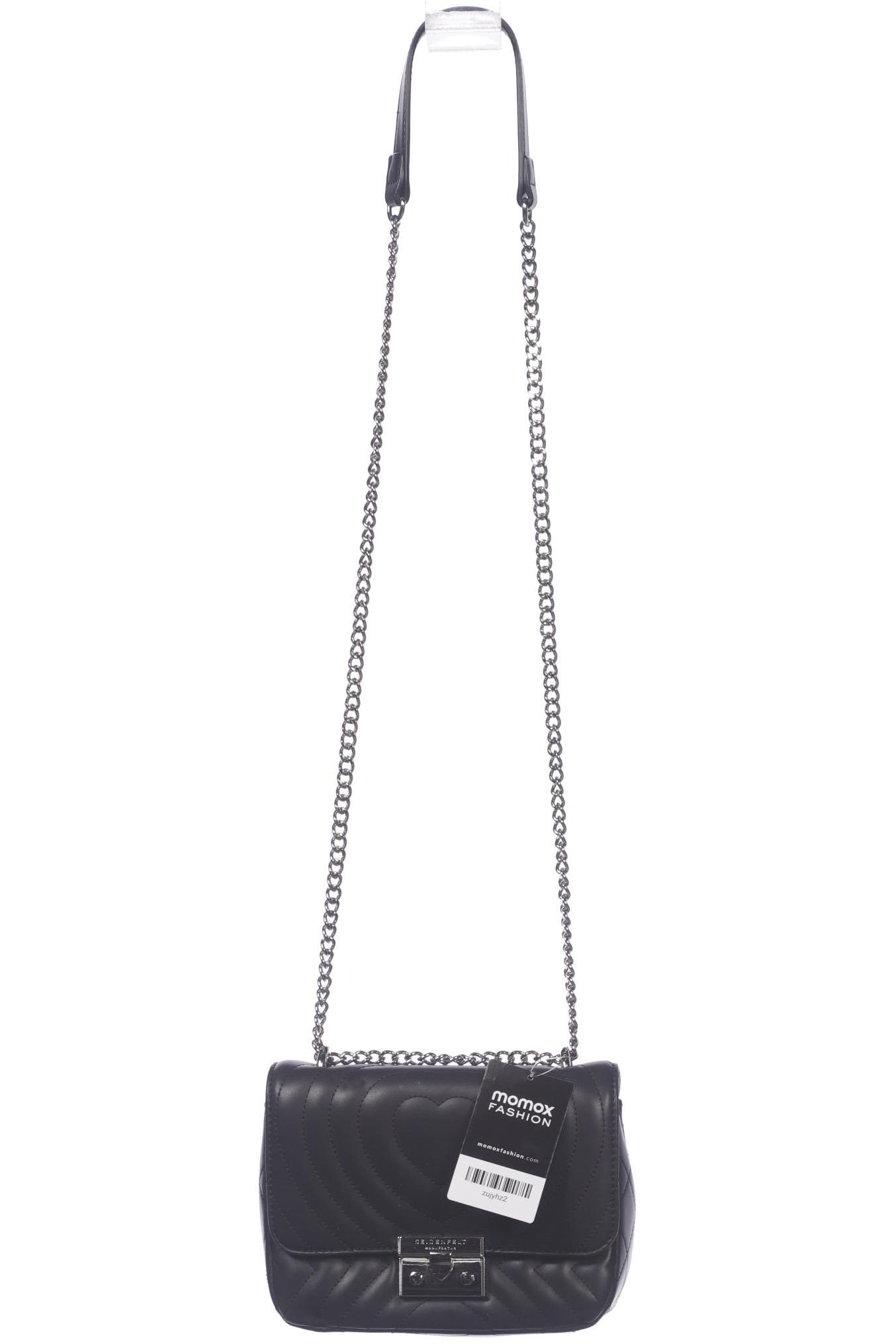 

Seidenfelt Damen Handtasche, schwarz, Gr.