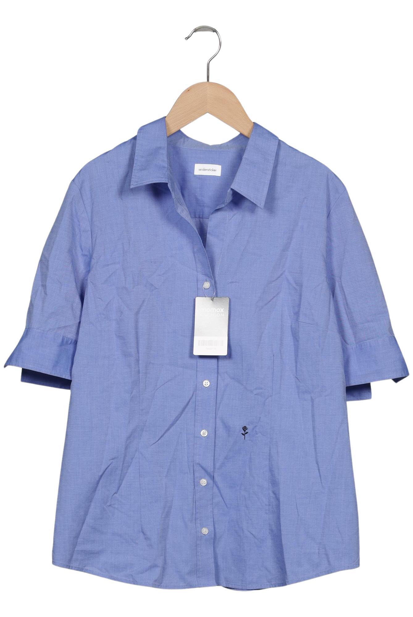 

Seidensticker Damen Bluse, blau, Gr. 42