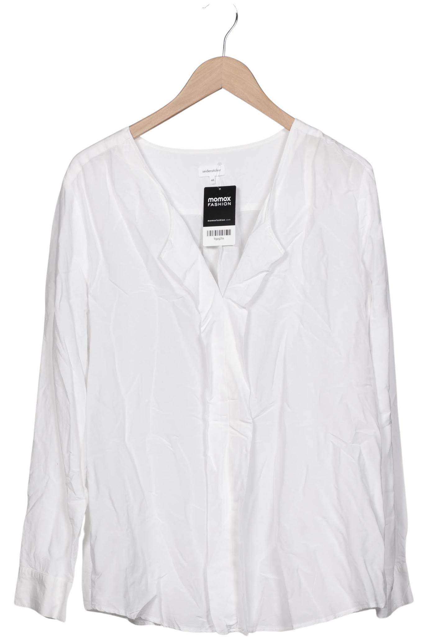 

Seidensticker Damen Bluse, weiß, Gr. 46