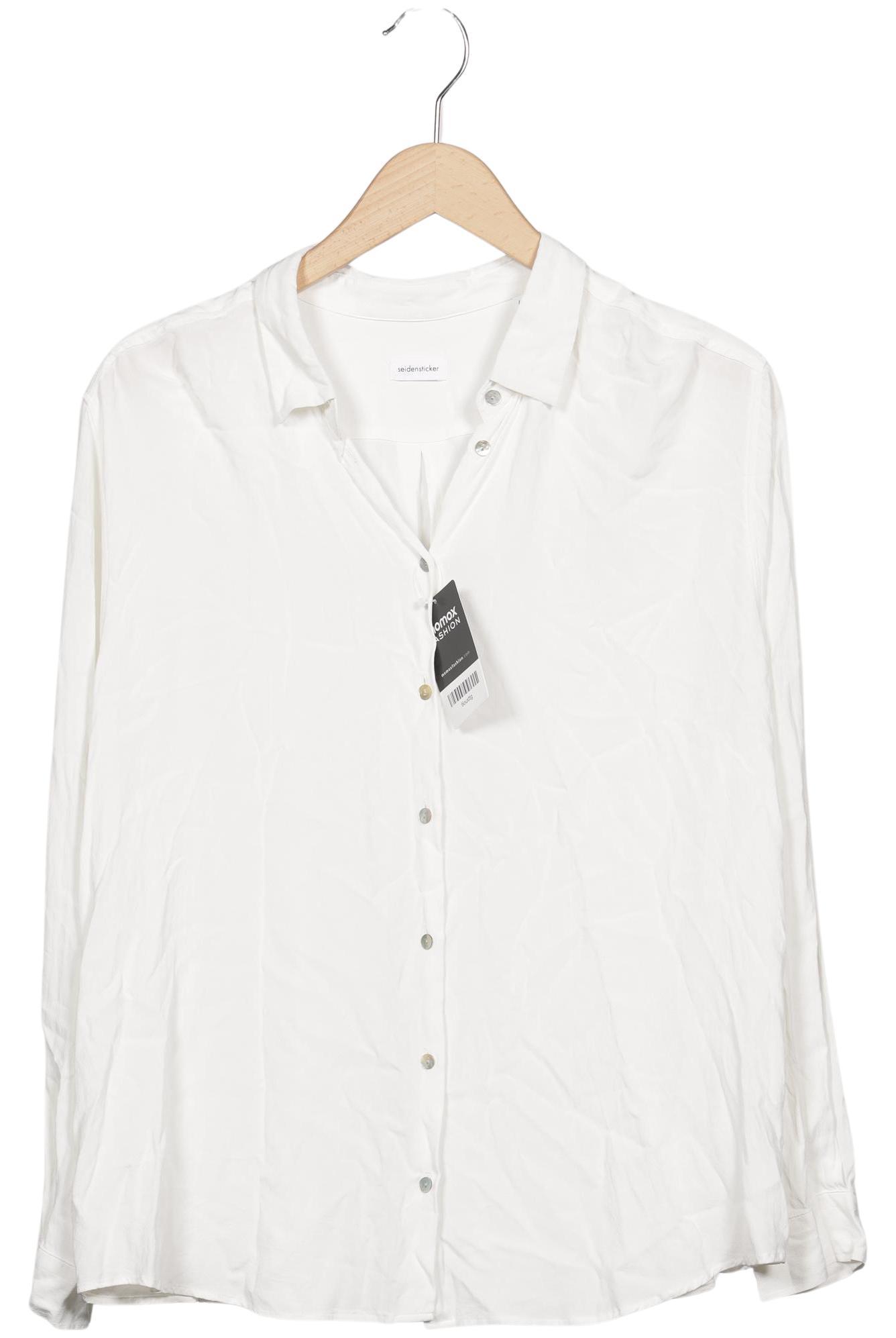 

Seidensticker Damen Bluse, weiß, Gr. 48