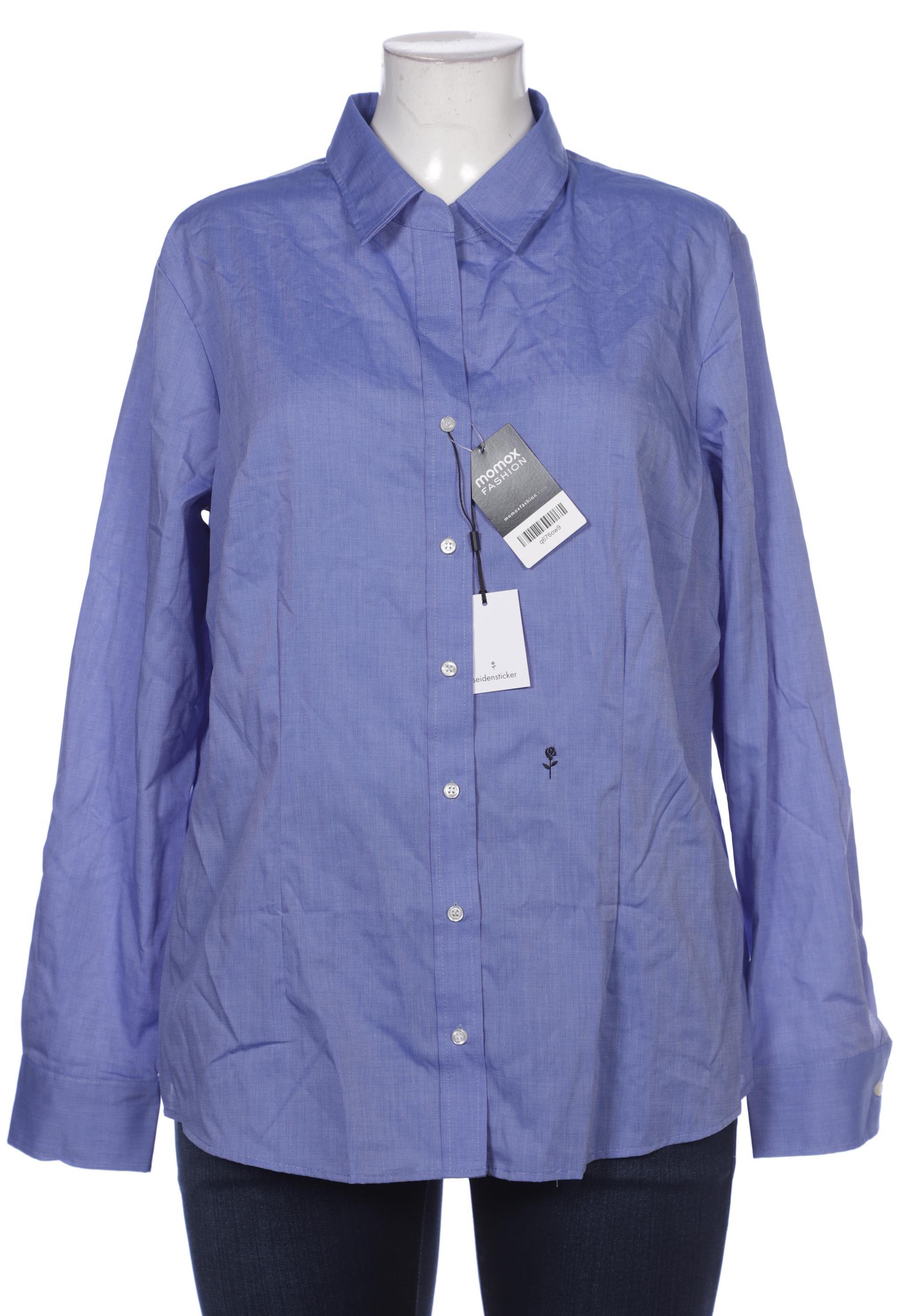 

Seidensticker Damen Bluse, blau, Gr. 56