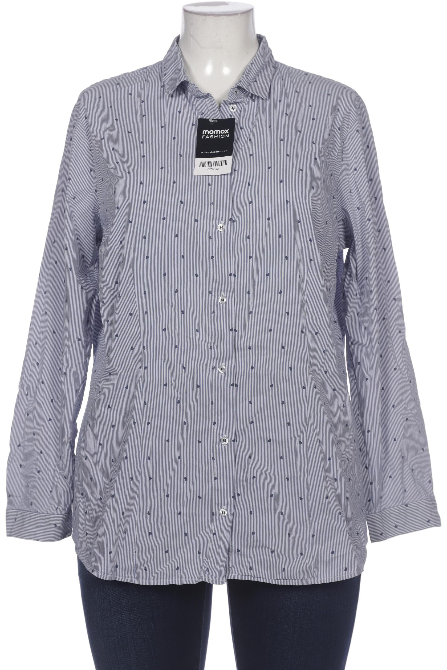 

Seidensticker Damen Bluse, blau, Gr. 48