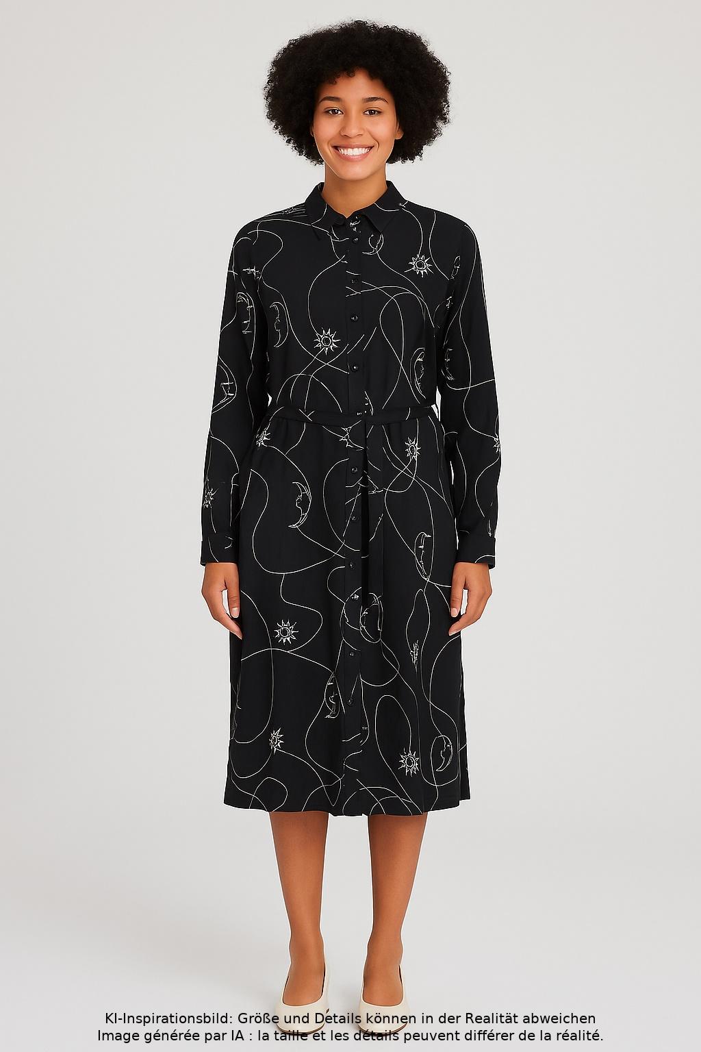 

Seidensticker Damen Kleid, schwarz, Gr. 38