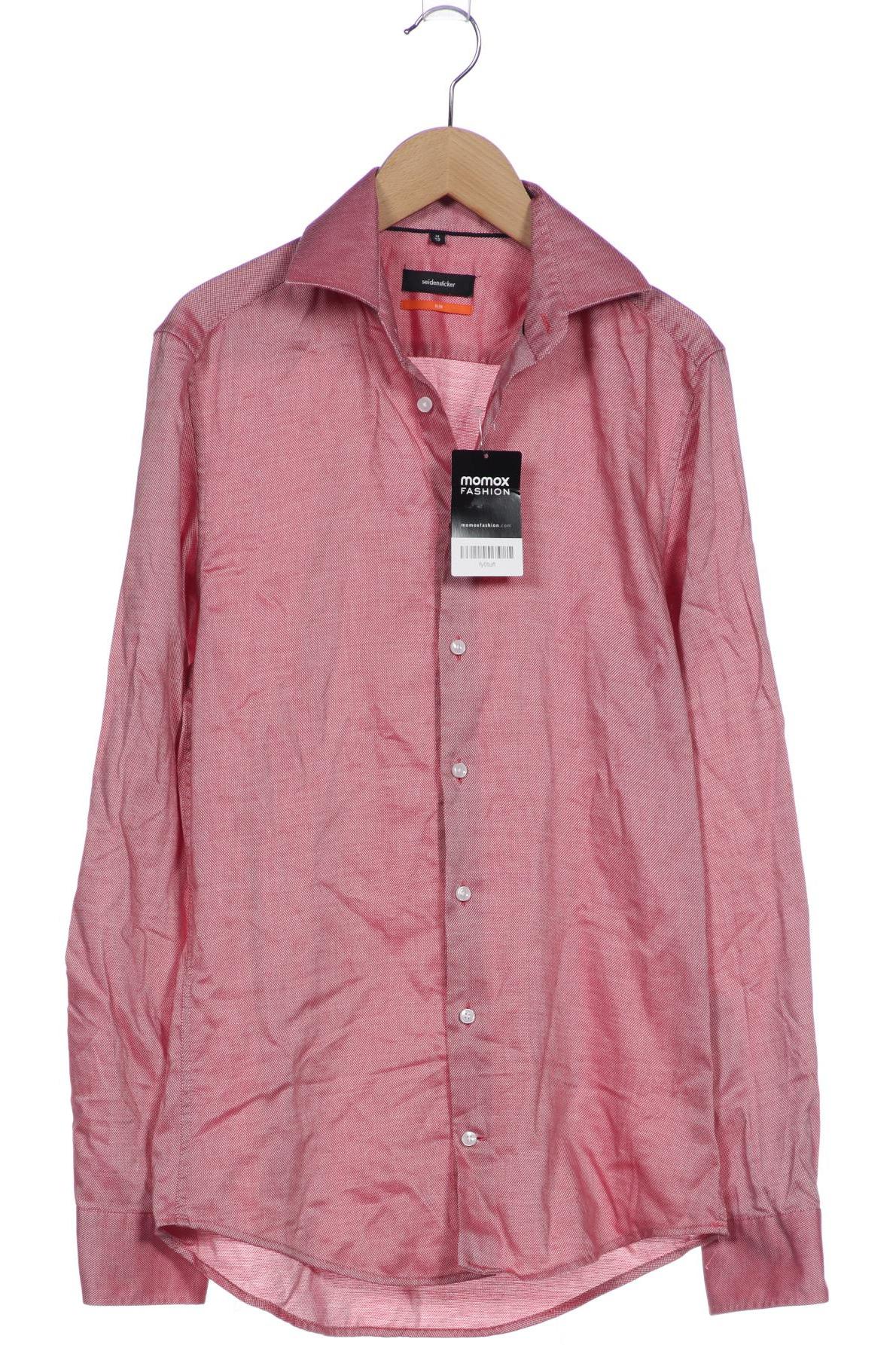 

Seidensticker Herren Hemd, rot, Gr. 14.5