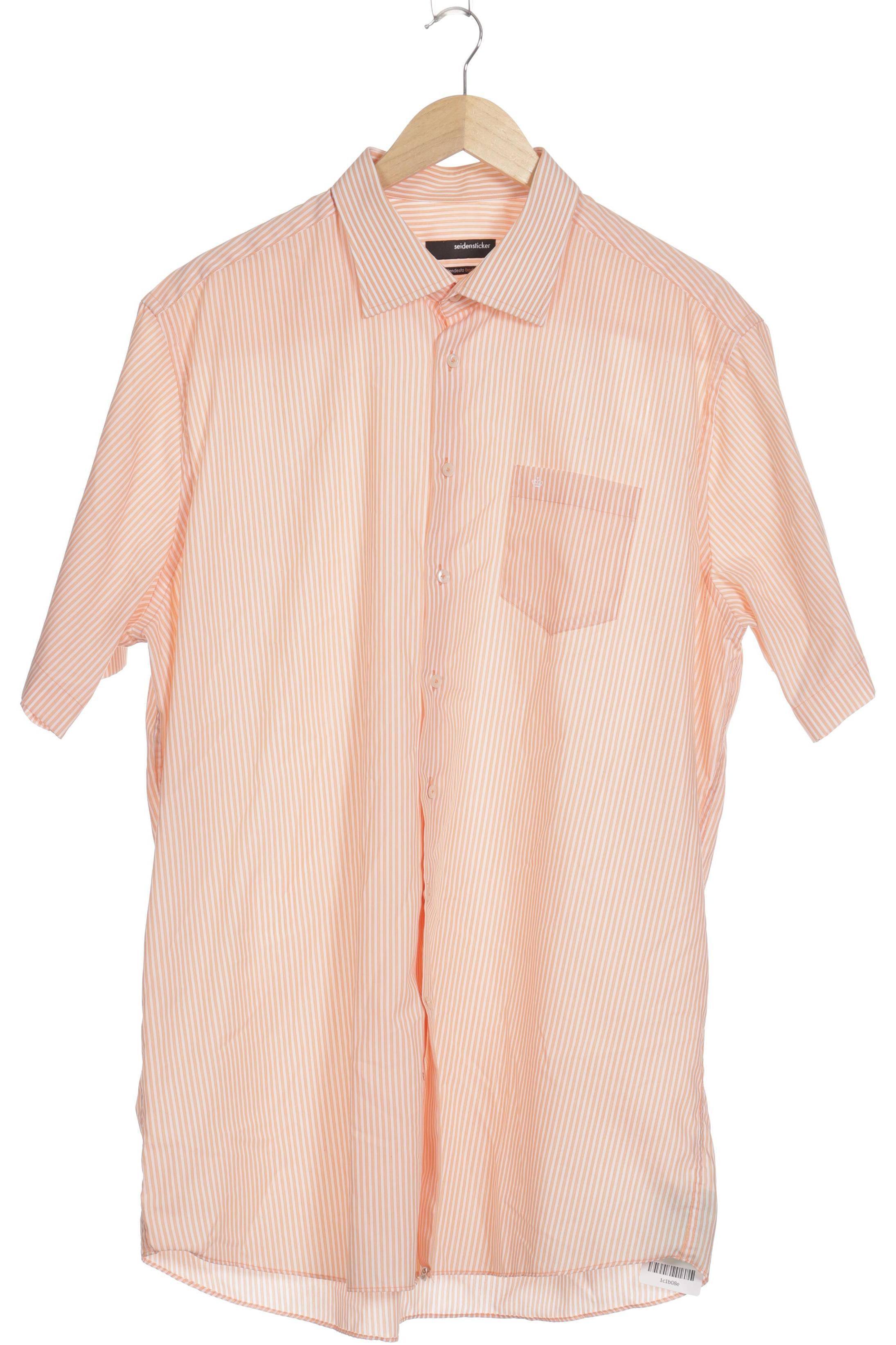 Thumbnail - Seidensticker Herren Hemd, orange, Gr. 46