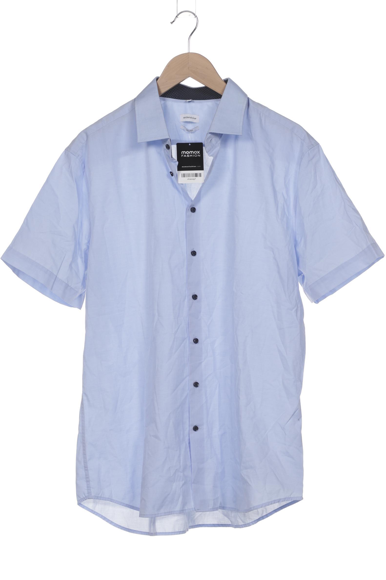 

Seidensticker Herren Hemd, blau, Gr. 56