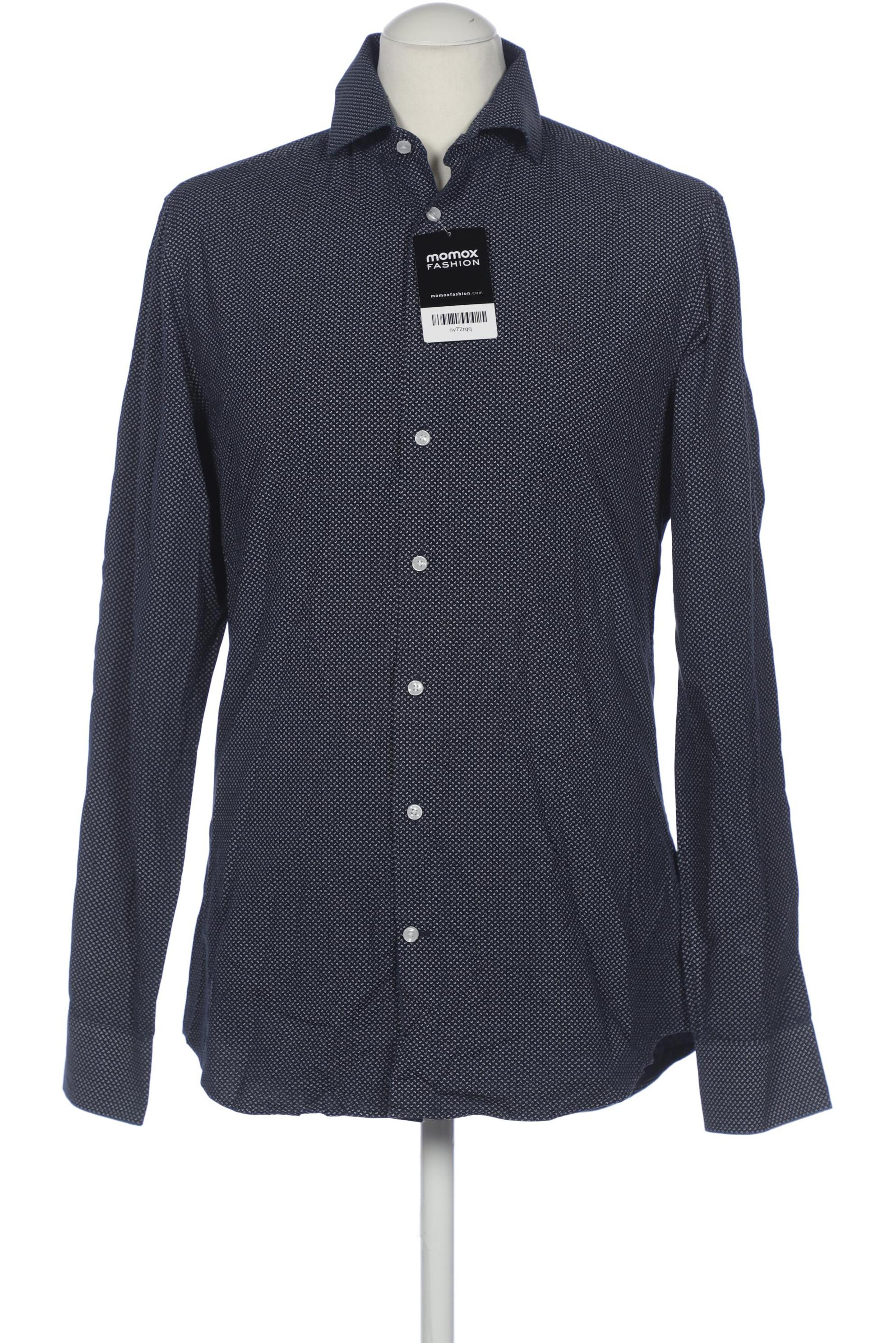 

Seidensticker Herren Hemd, marineblau, Gr. 46