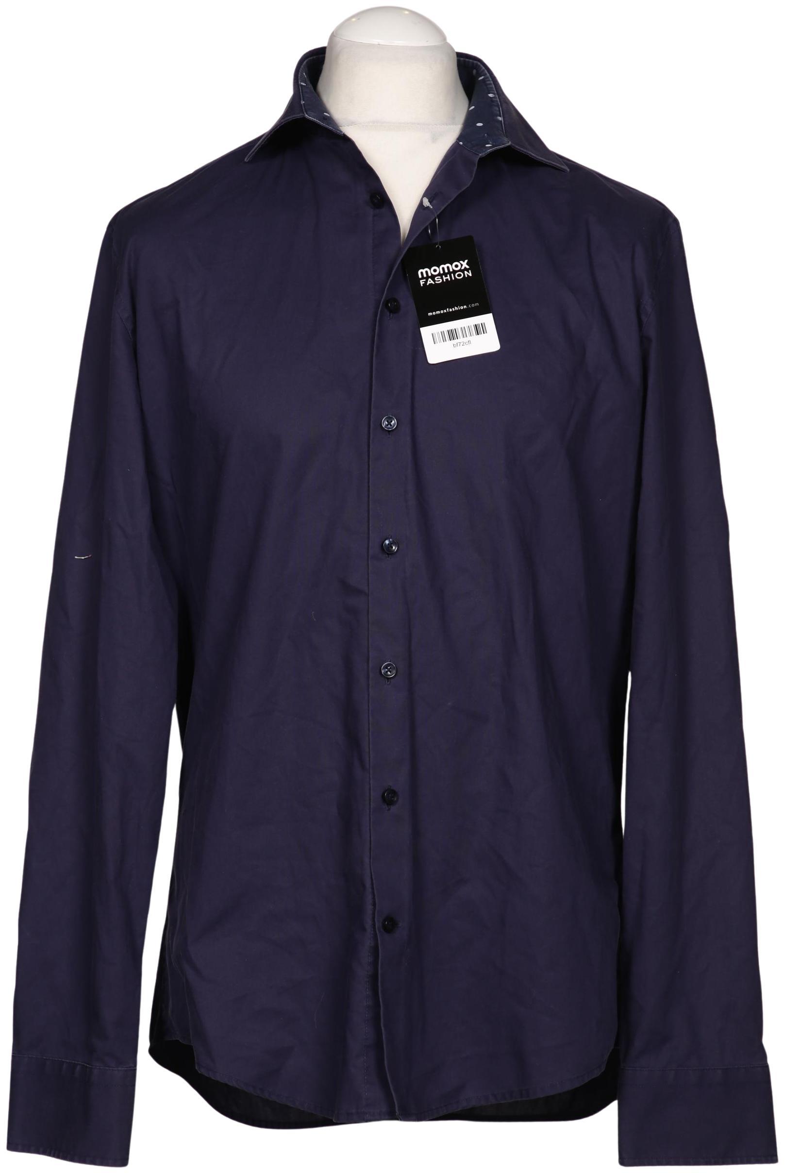 Thumbnail - Seidensticker Herren Hemd, marineblau, Gr. 52