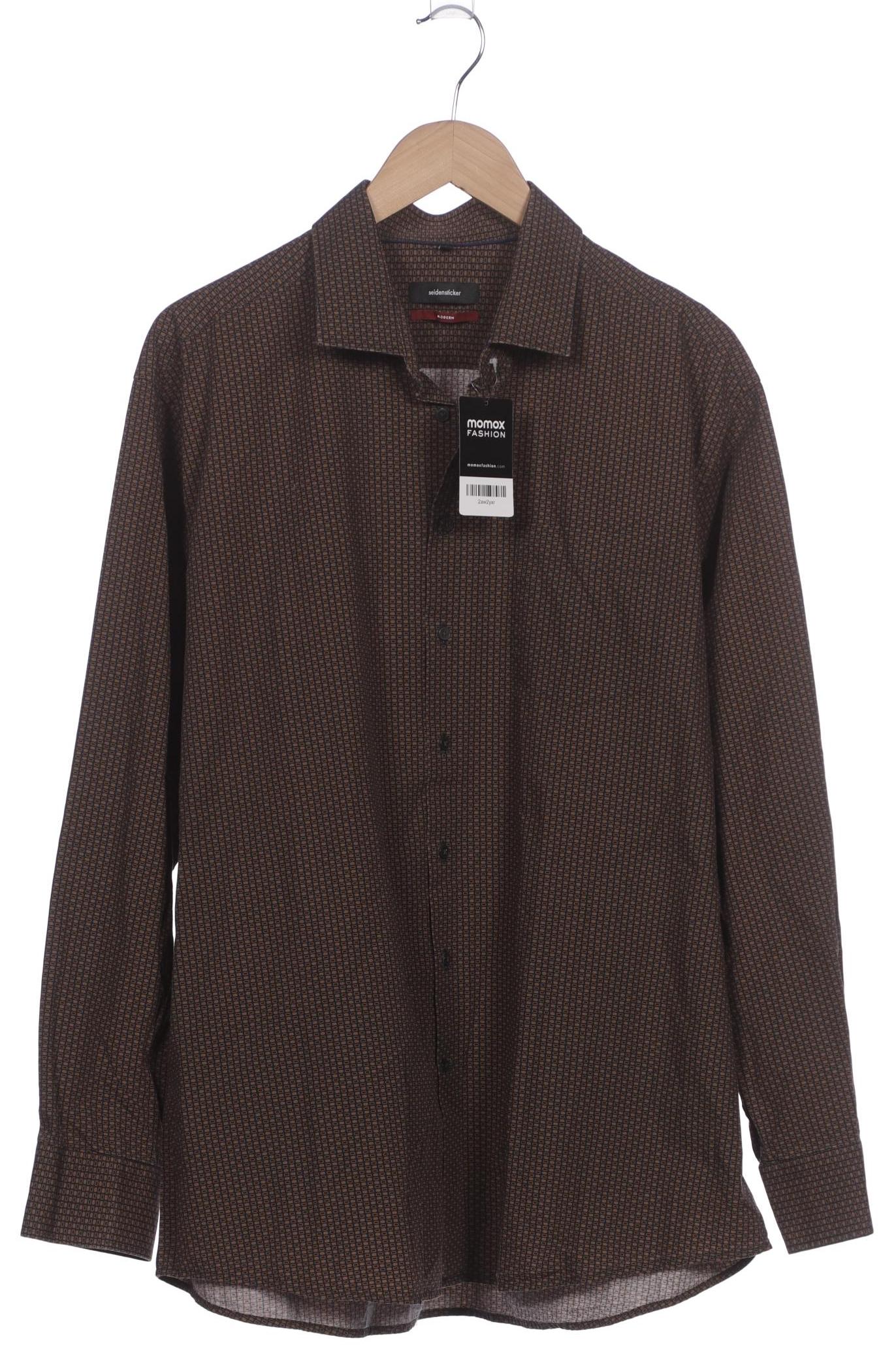 

Seidensticker Herren Hemd, braun, Gr. 56