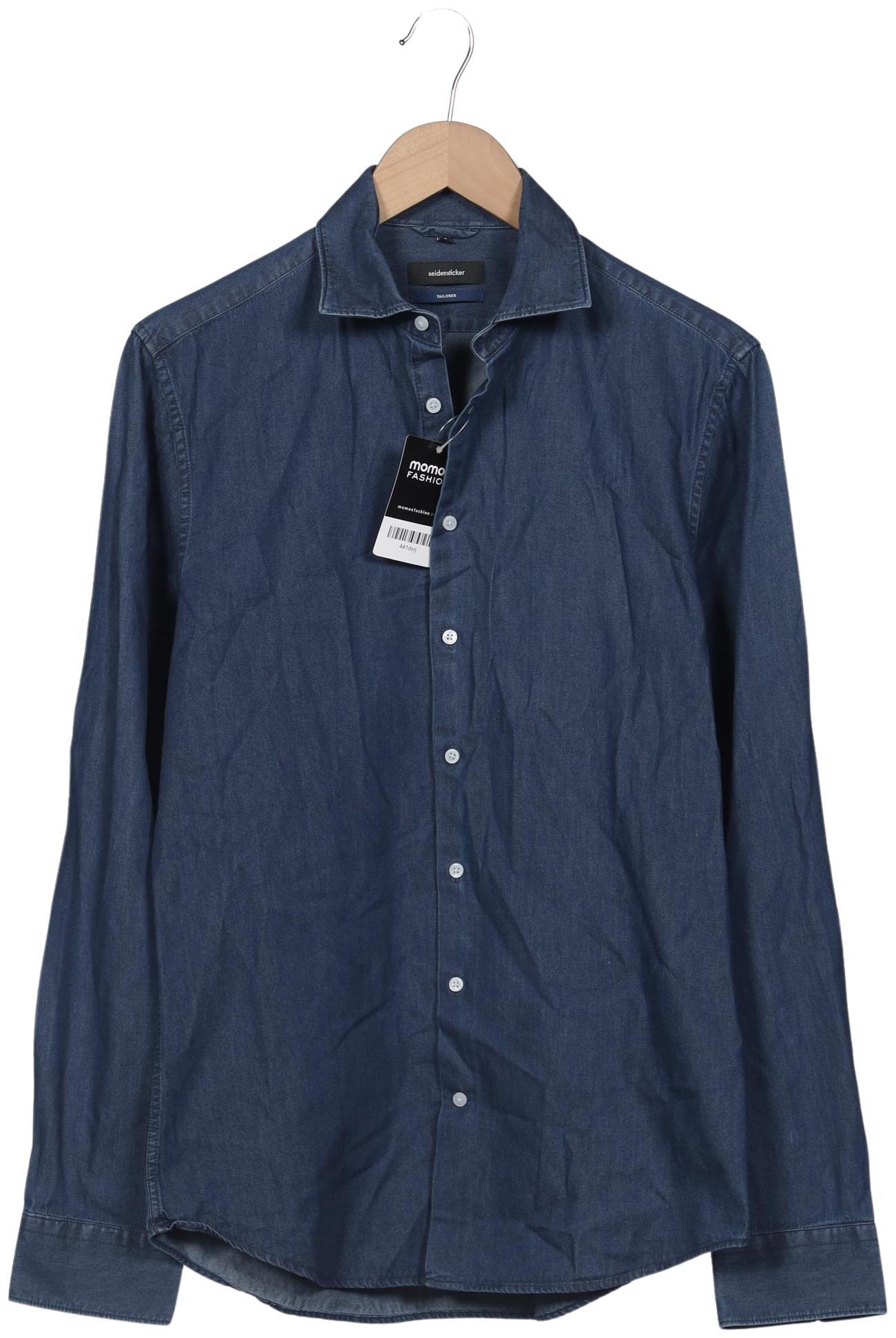 

Seidensticker Herren Hemd, marineblau, Gr. 46