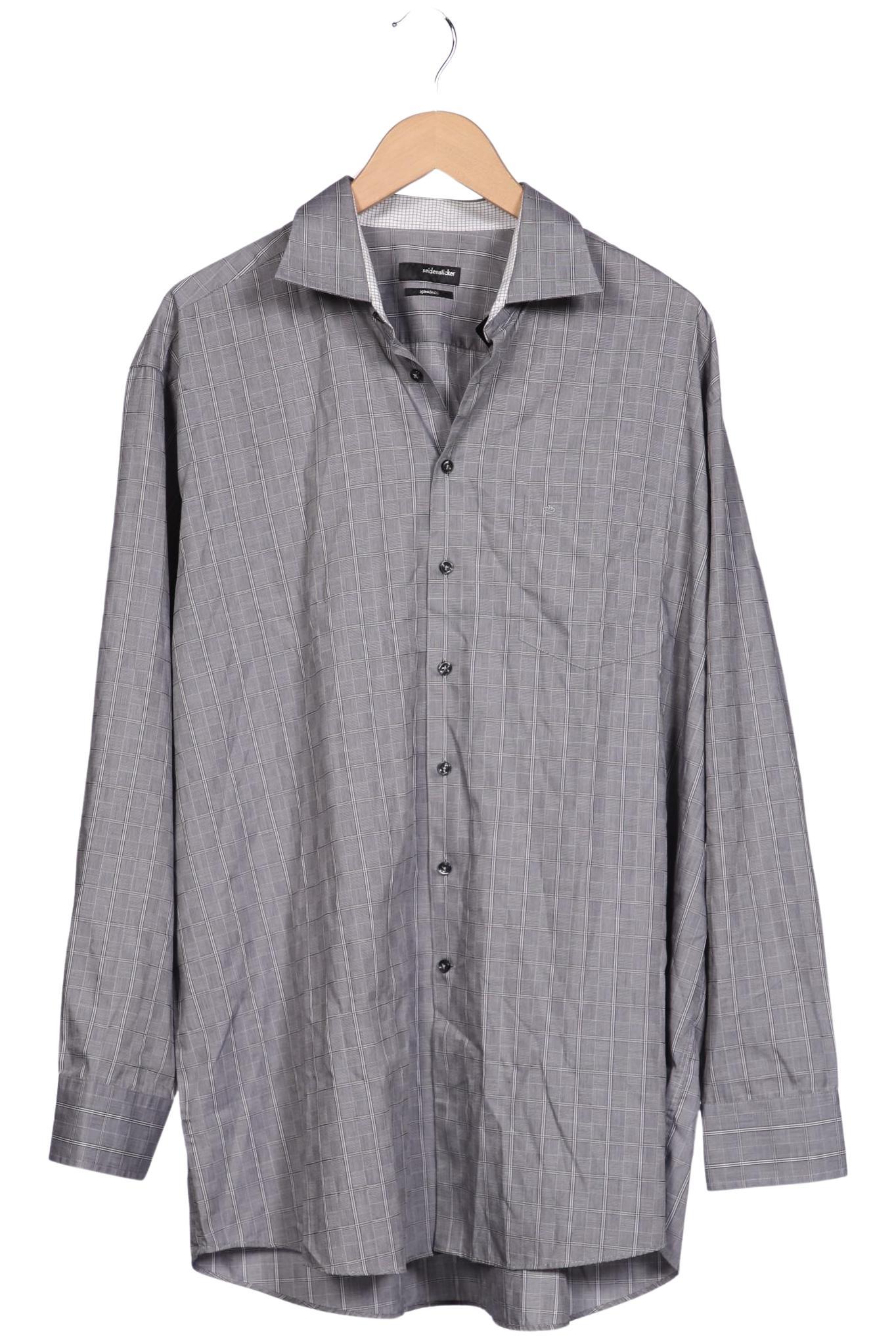 

Seidensticker Herren Hemd, grau, Gr. 56