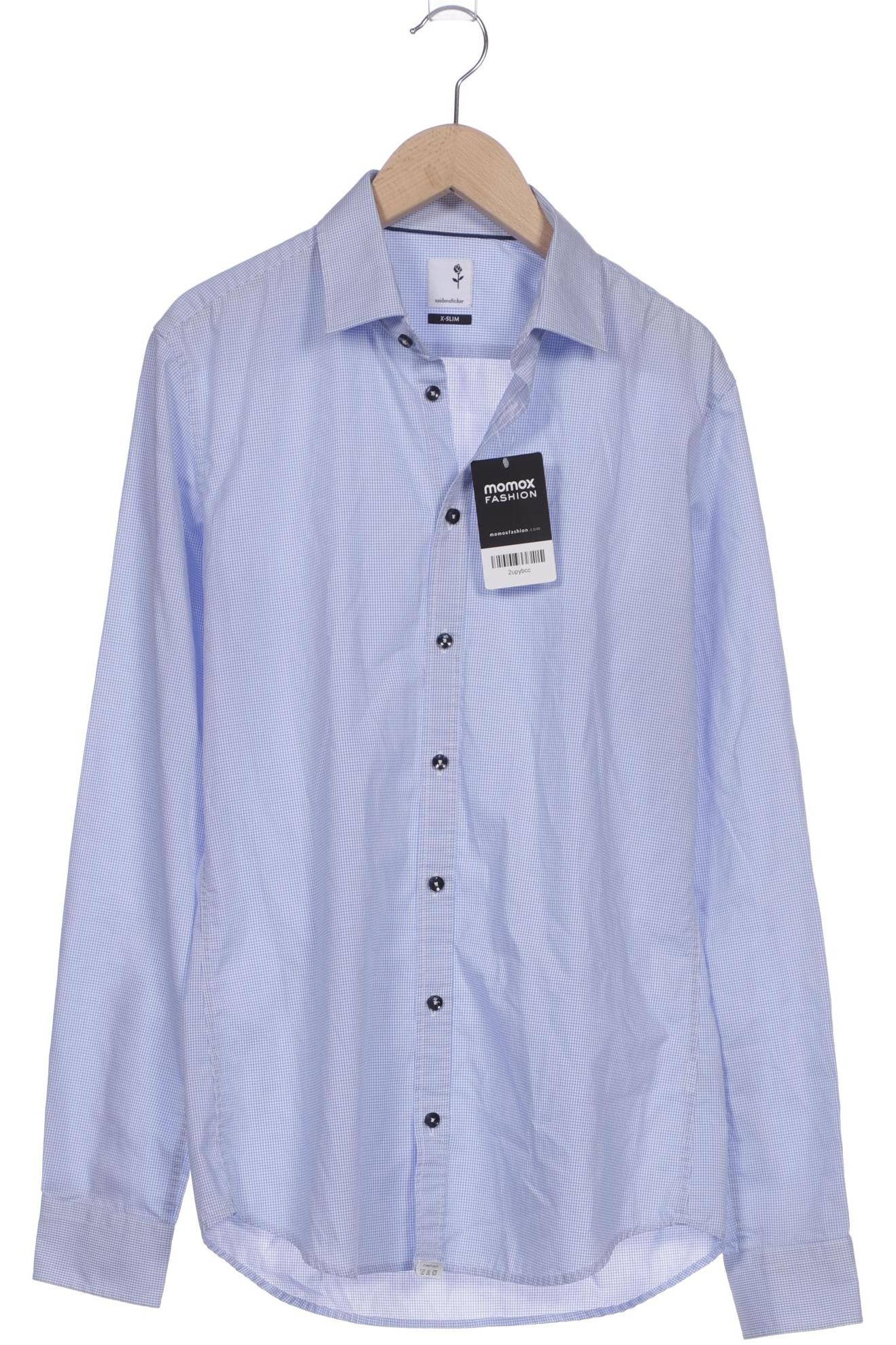 

Seidensticker Herren Hemd, blau, Gr. 46