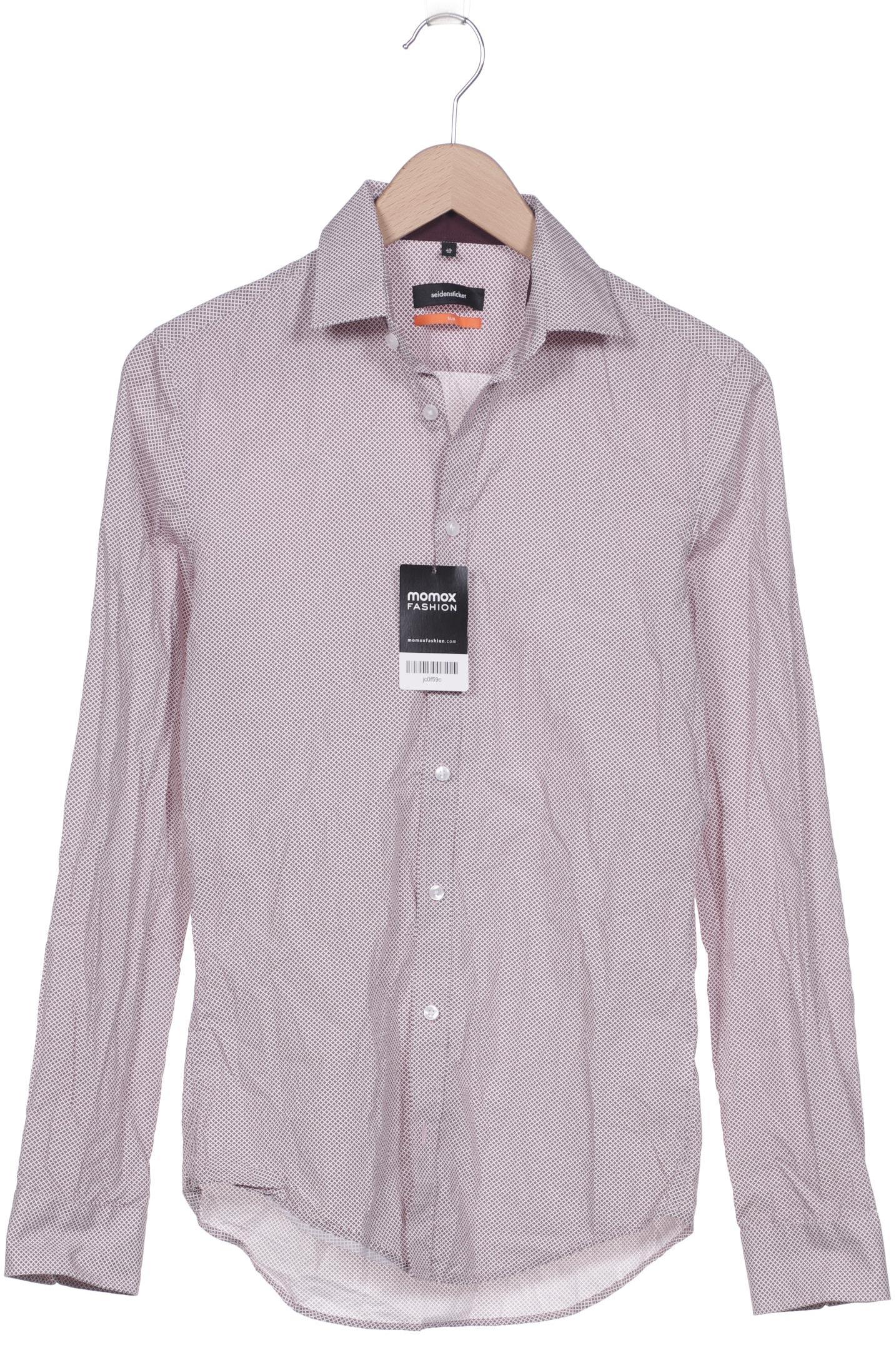 

Seidensticker Herren Hemd, bordeaux, Gr. 44