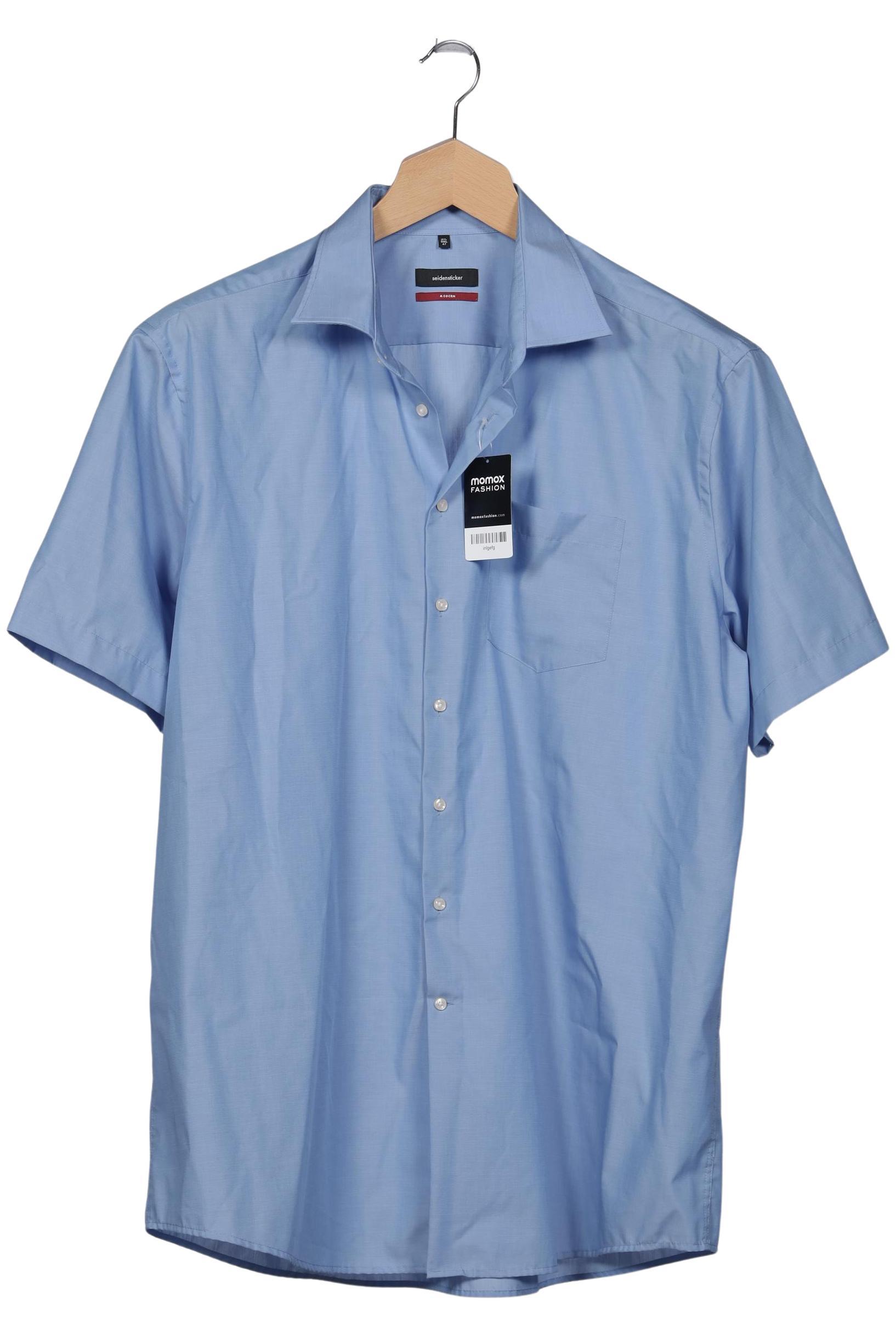 

Seidensticker Herren Hemd, blau, Gr. 58