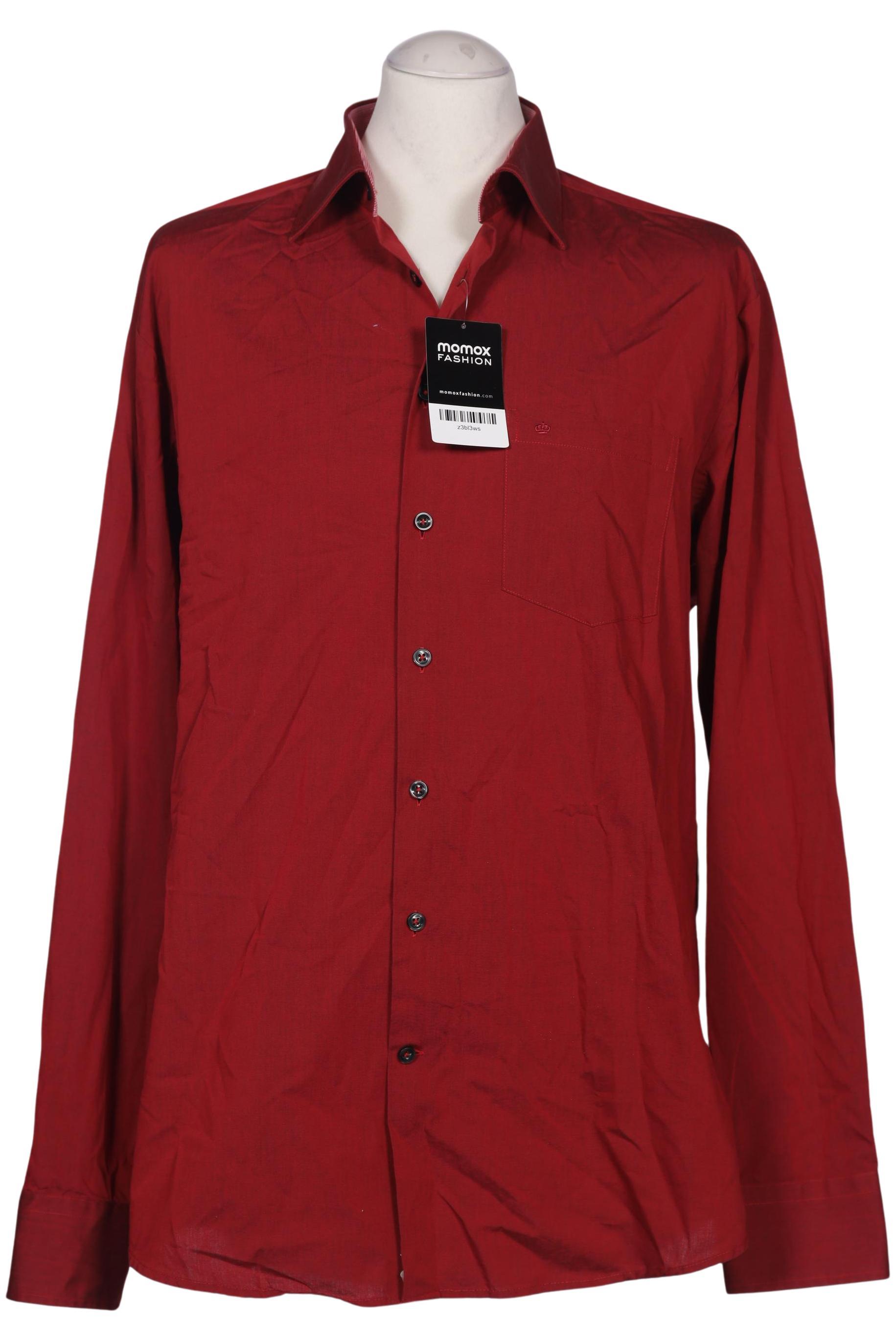 

Seidensticker Herren Hemd, bordeaux, Gr. 52