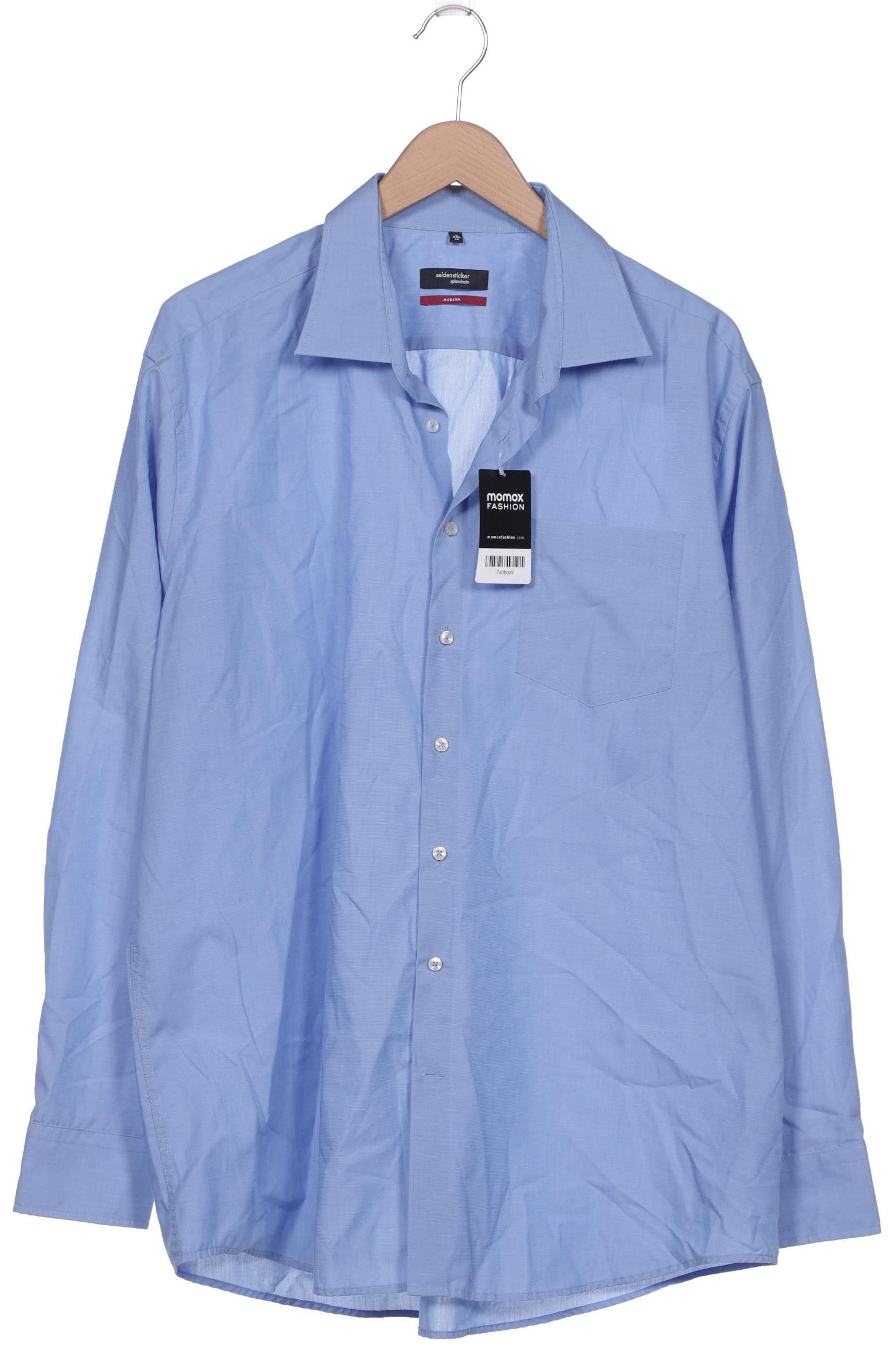

Seidensticker Herren Hemd, blau, Gr. 46