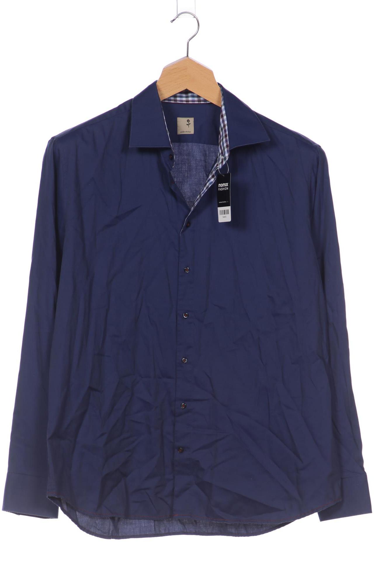 

Seidensticker Herren Hemd, marineblau, Gr. 56