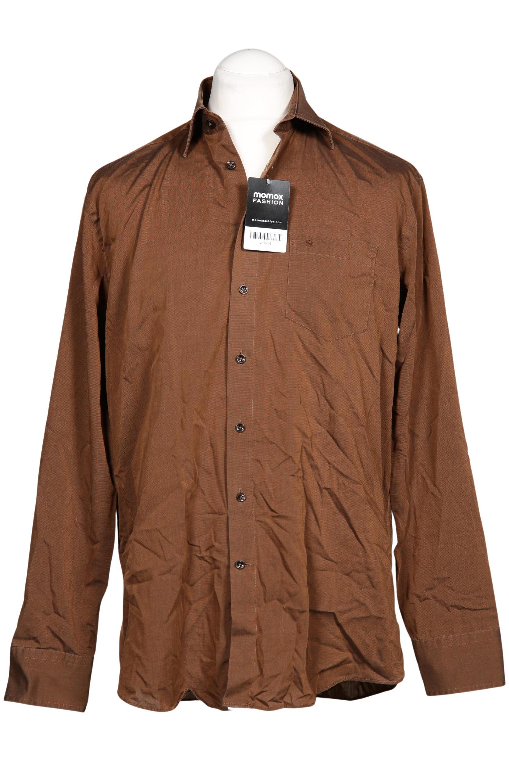 Thumbnail - Seidensticker Herren Hemd, braun, Gr. 52