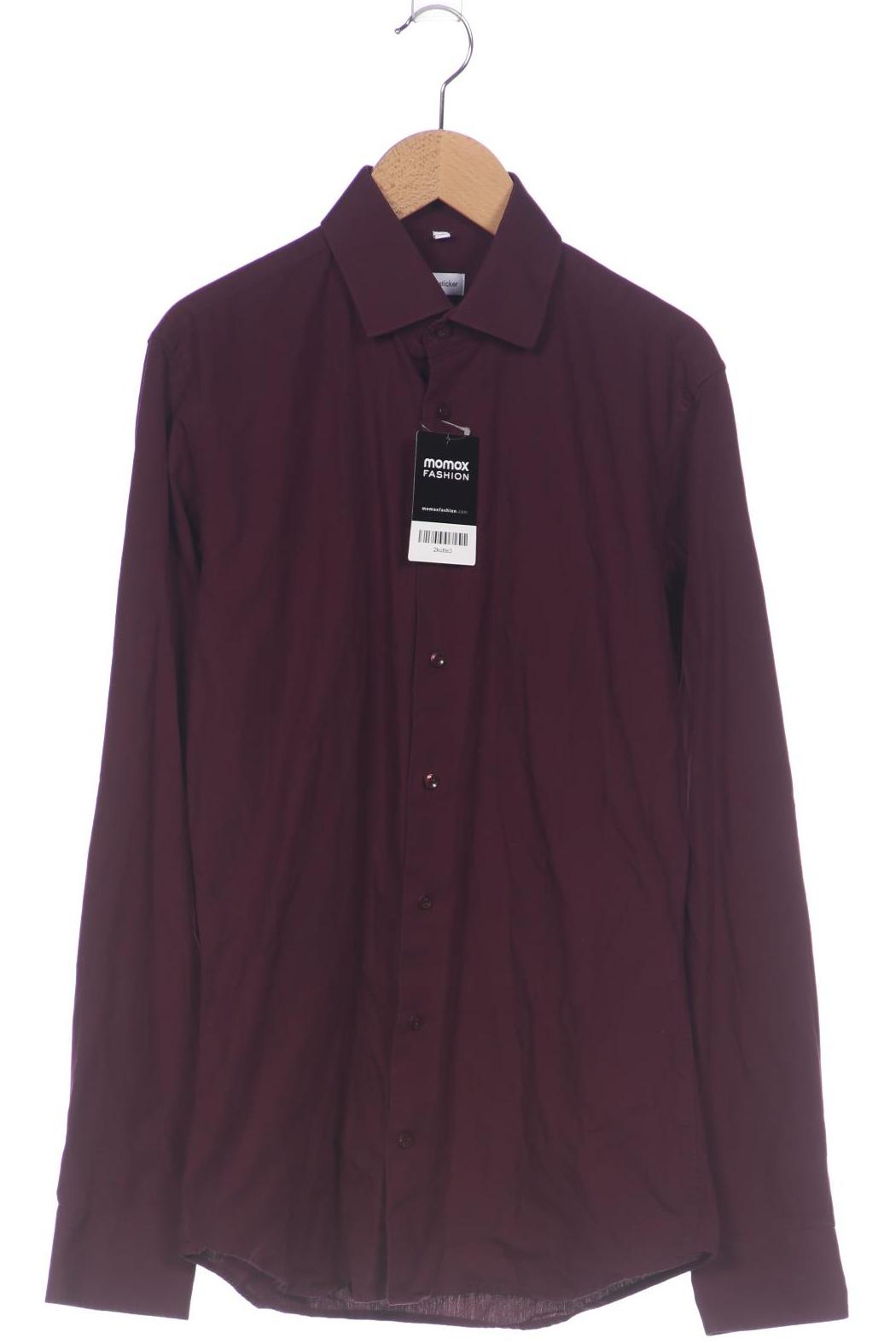 

Seidensticker Herren Hemd, bordeaux, Gr. 44