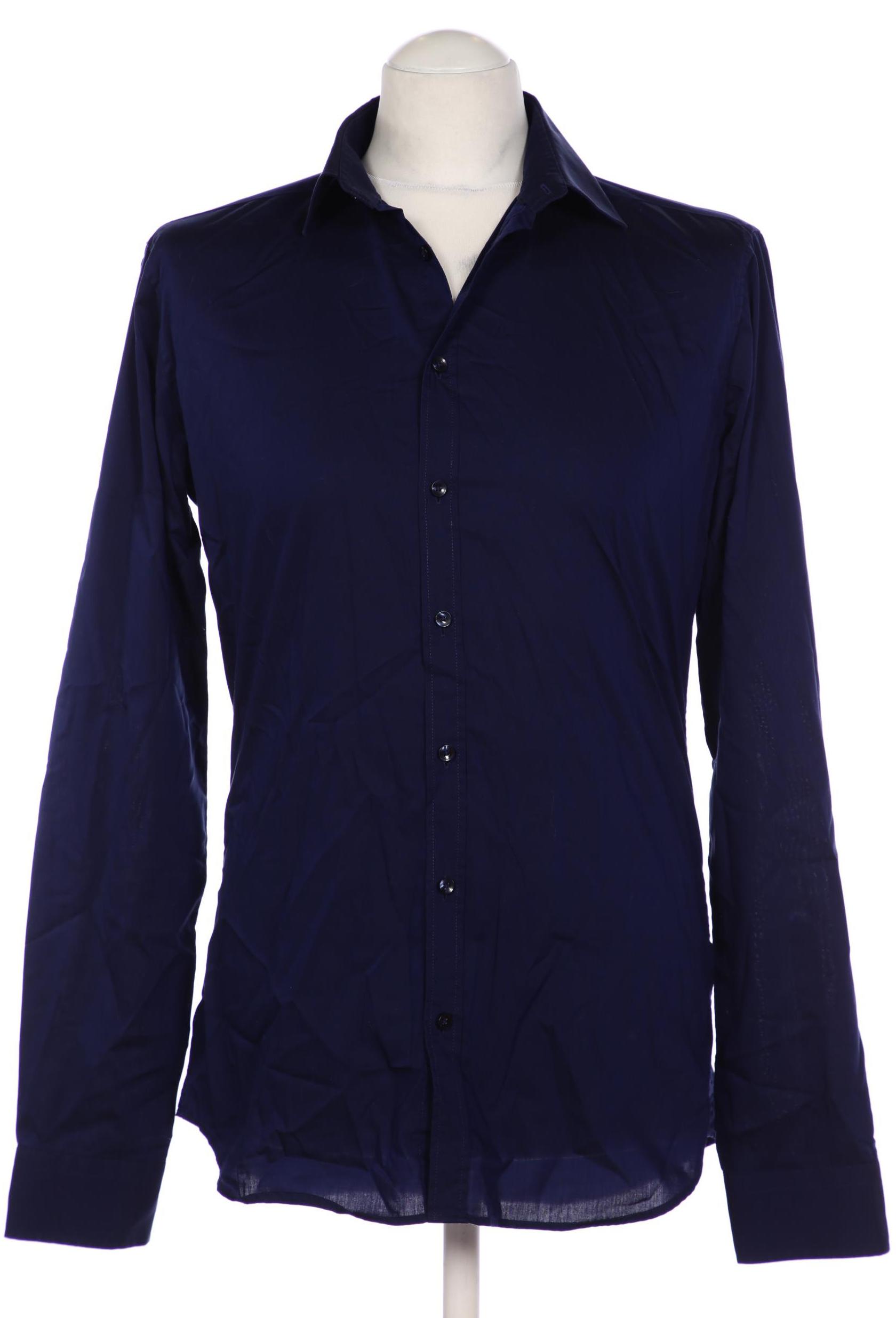 

Seidensticker Herren Hemd, marineblau, Gr. 48