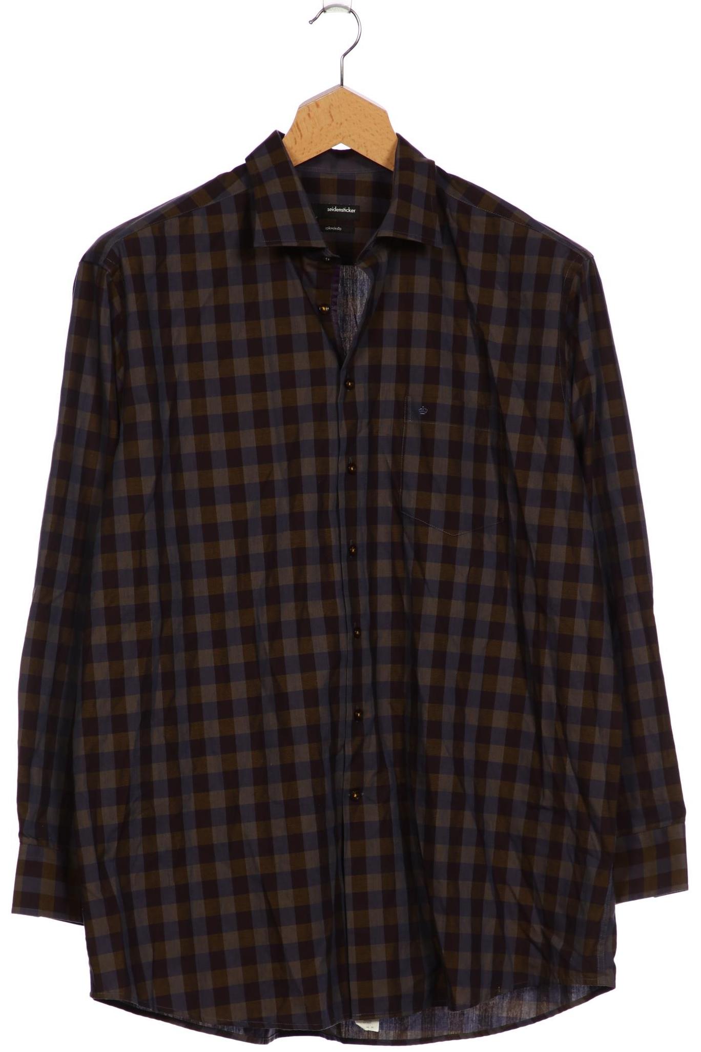 

Seidensticker Herren Hemd, braun, Gr. 56