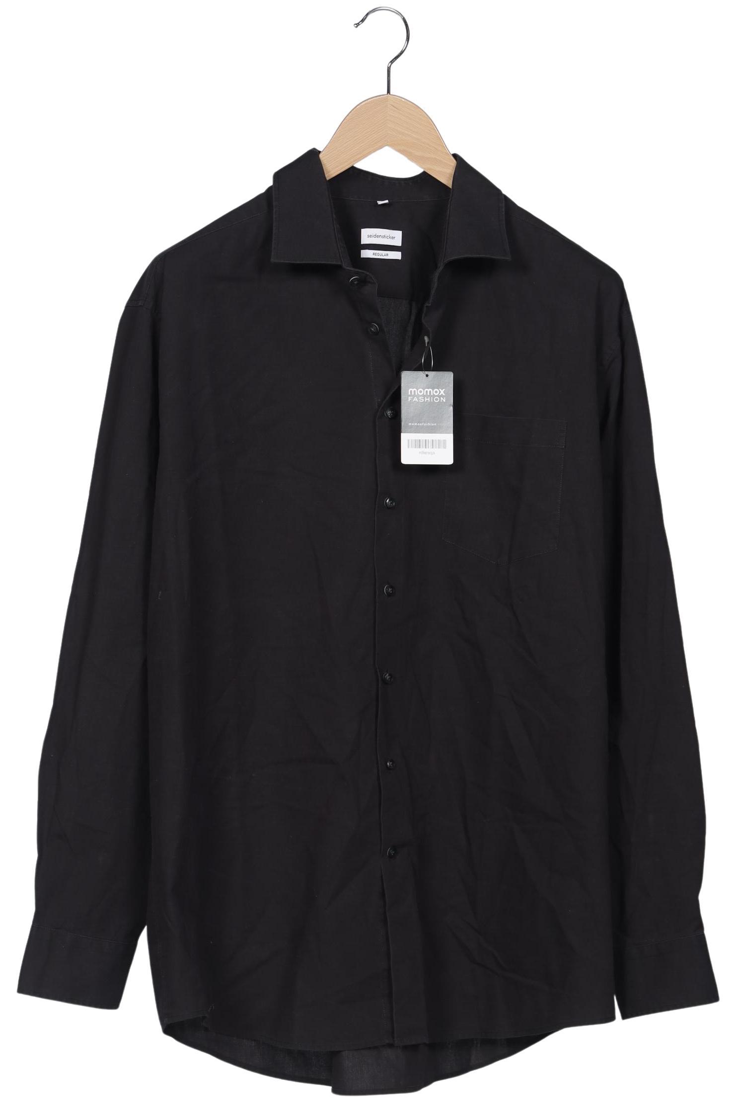 

Seidensticker Herren Hemd, schwarz, Gr. 56