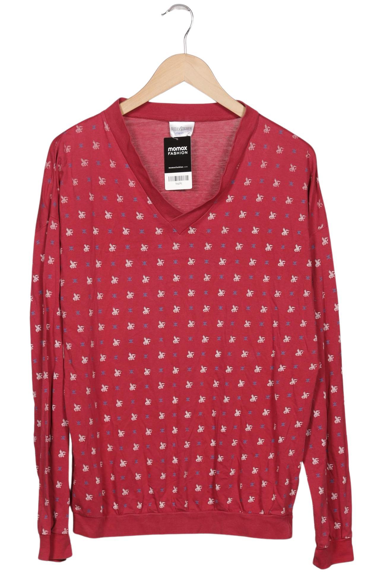 Thumbnail - Seidensticker Herren Langarmshirt, rot, Gr. 52