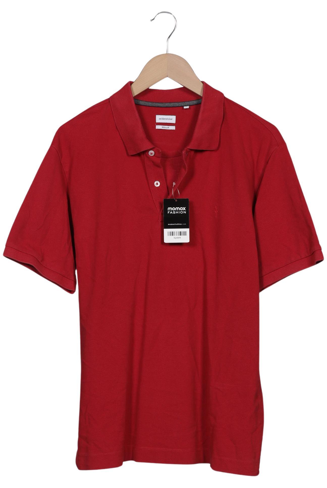 

Seidensticker Herren Poloshirt, rot, Gr. 54
