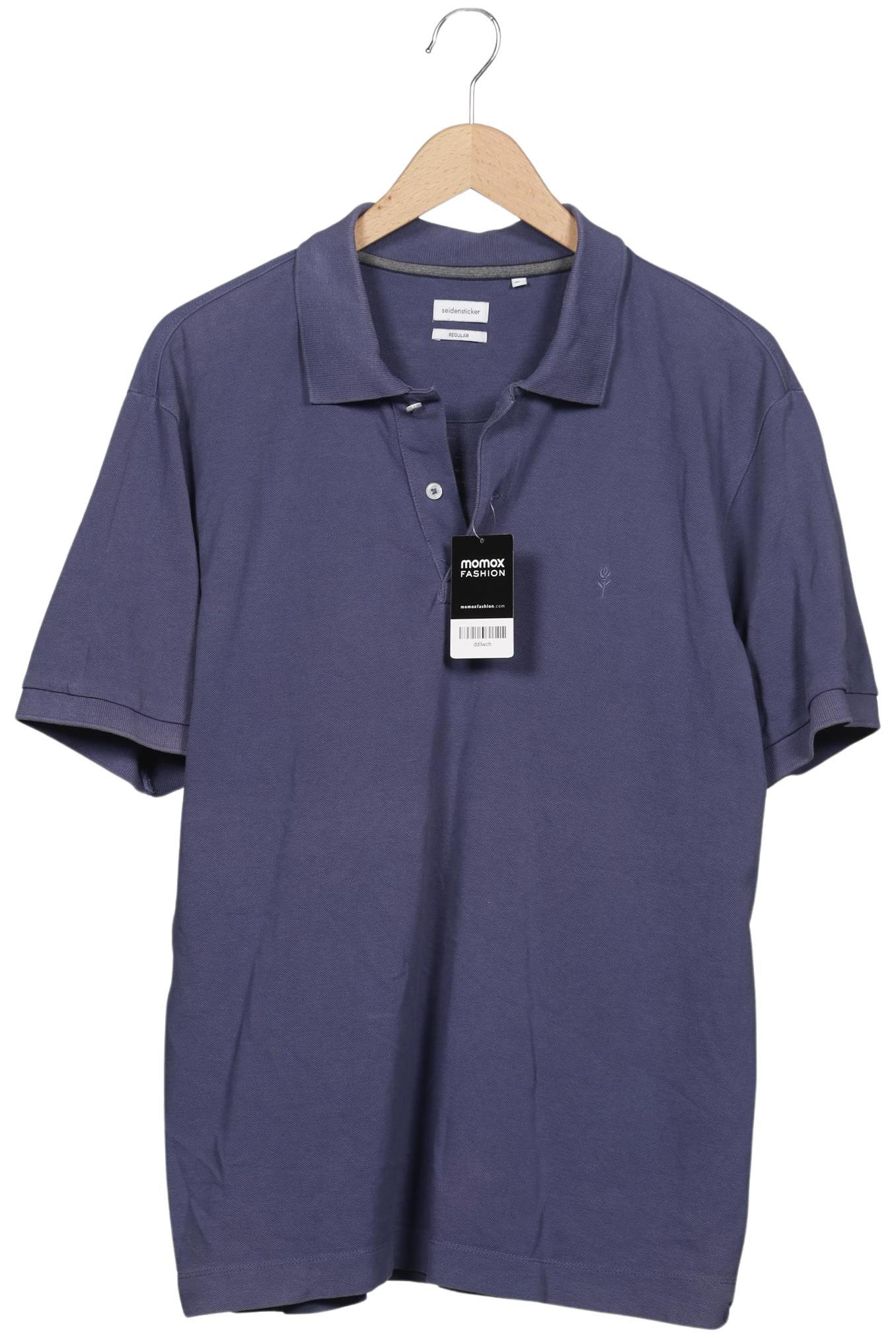 

Seidensticker Herren Poloshirt, blau, Gr. 54