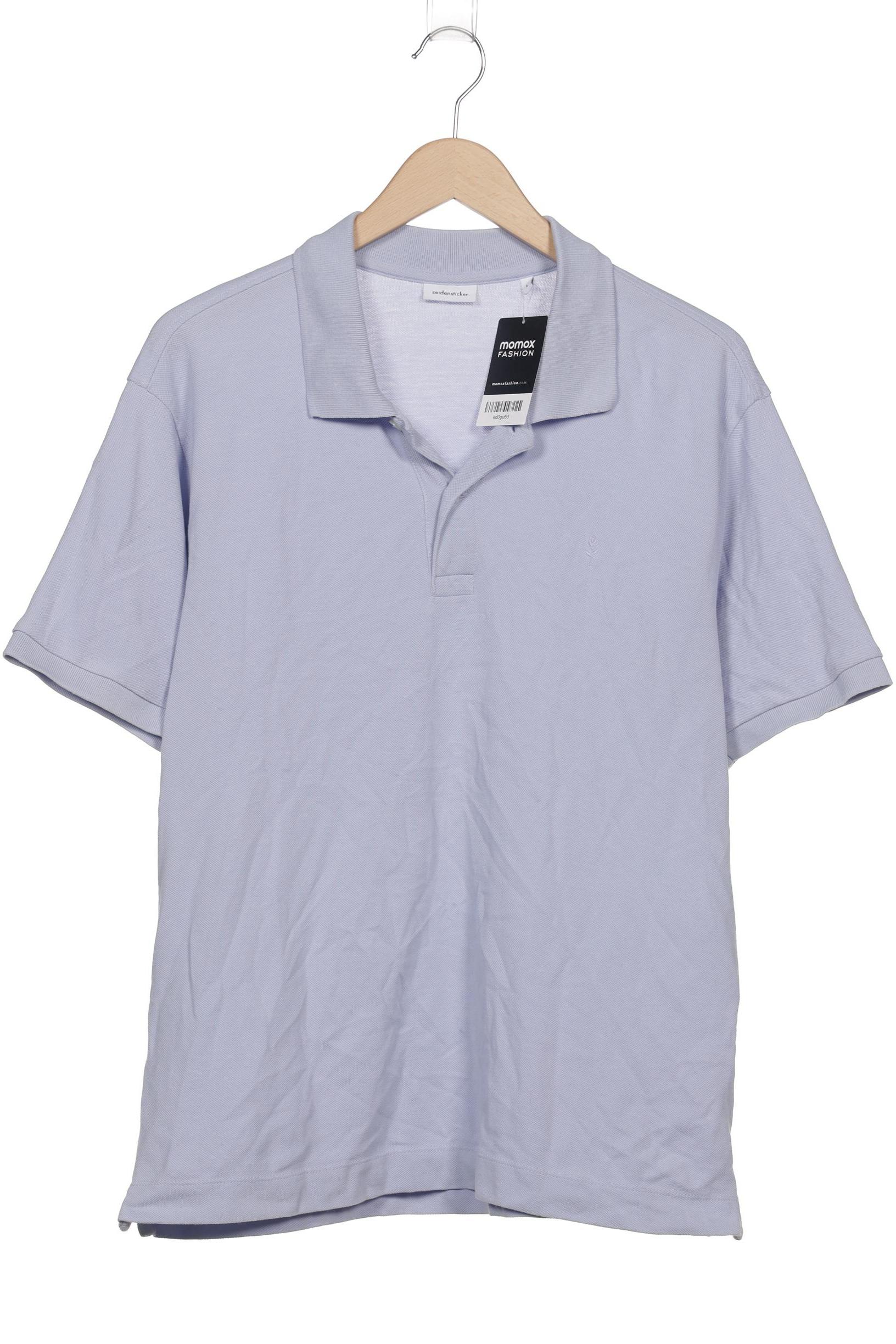 Thumbnail - Seidensticker Herren Poloshirt, hellblau, Gr. 52