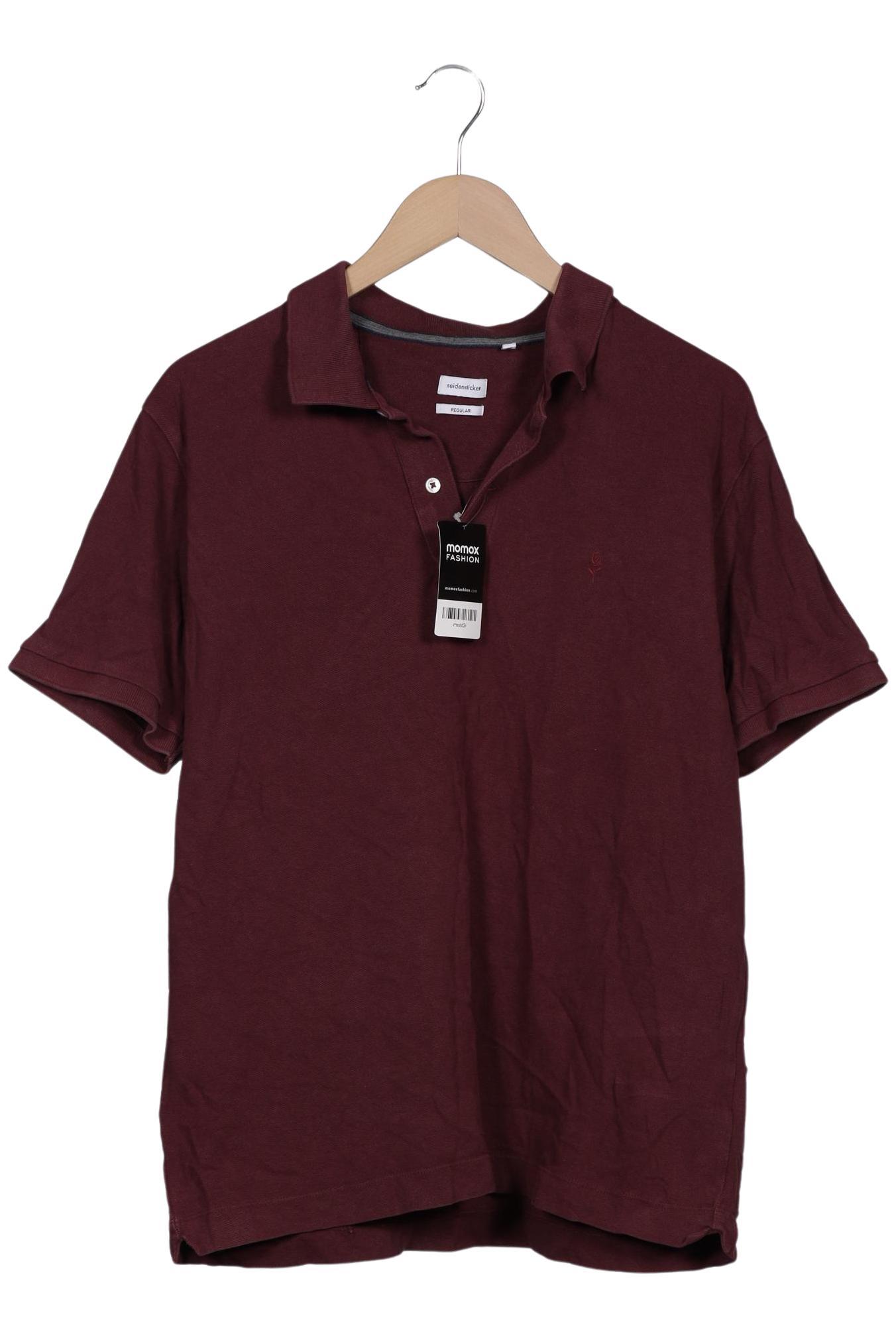 Thumbnail - Seidensticker Herren Poloshirt, bordeaux, Gr. 54