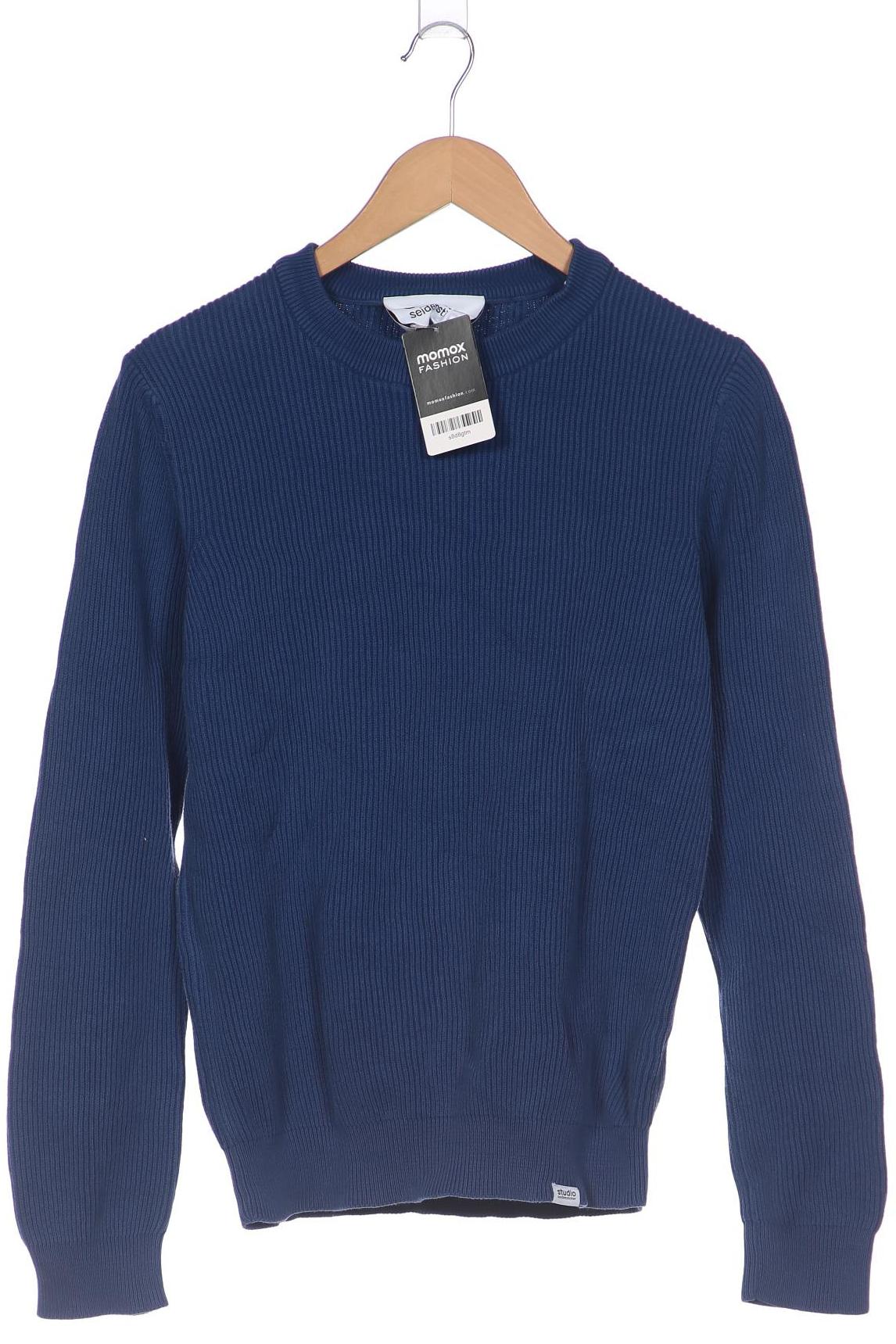 

Seidensticker Herren Pullover, blau, Gr. 48
